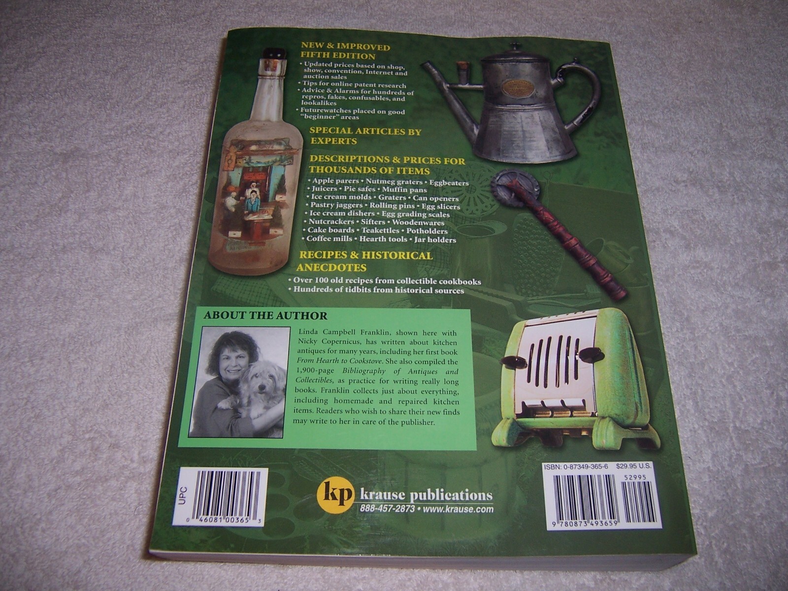 300 Years of Kitchen Collectibles Linda Campbell Franklin pb