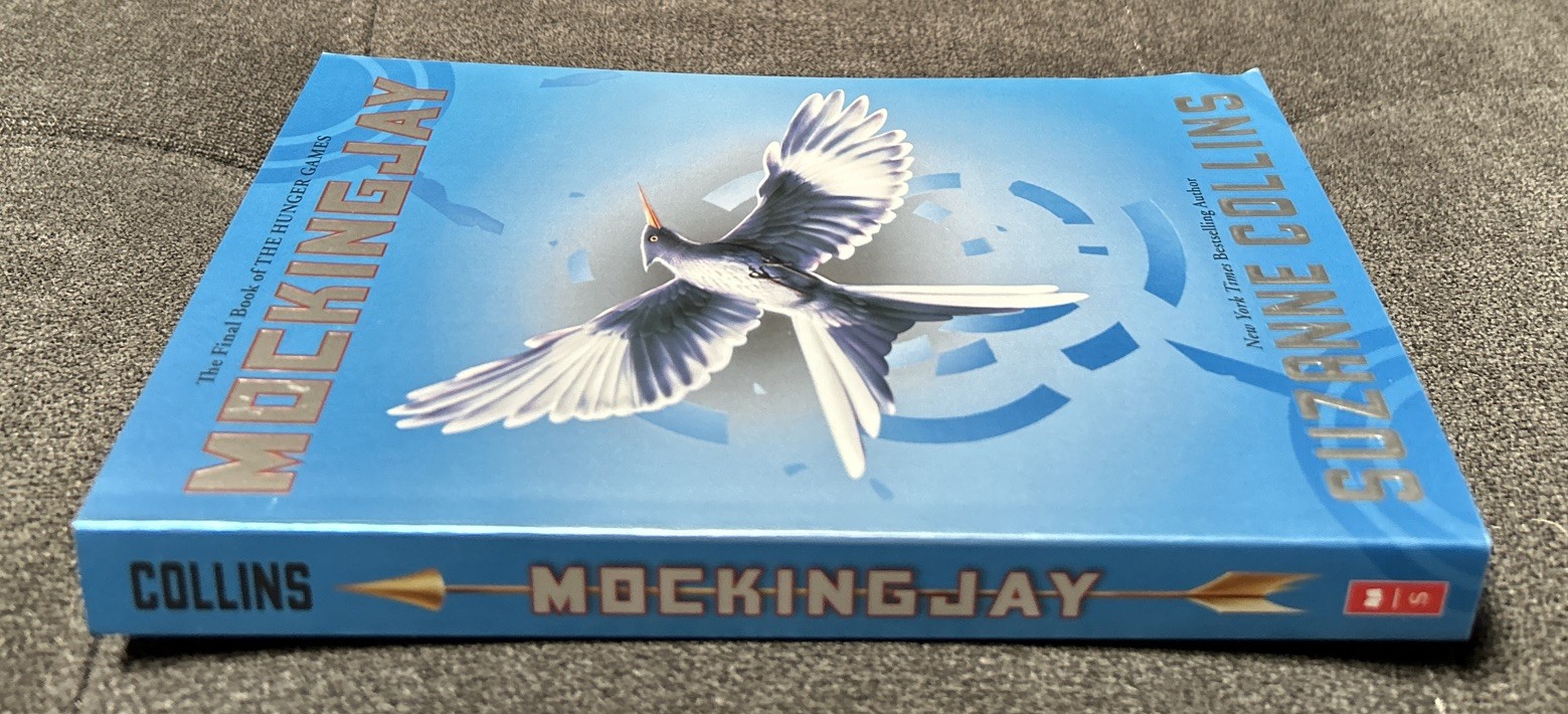 Lot of 2 Hunger Games Paperback Books Suzanne Collins, Mockingjay, Catching Fire