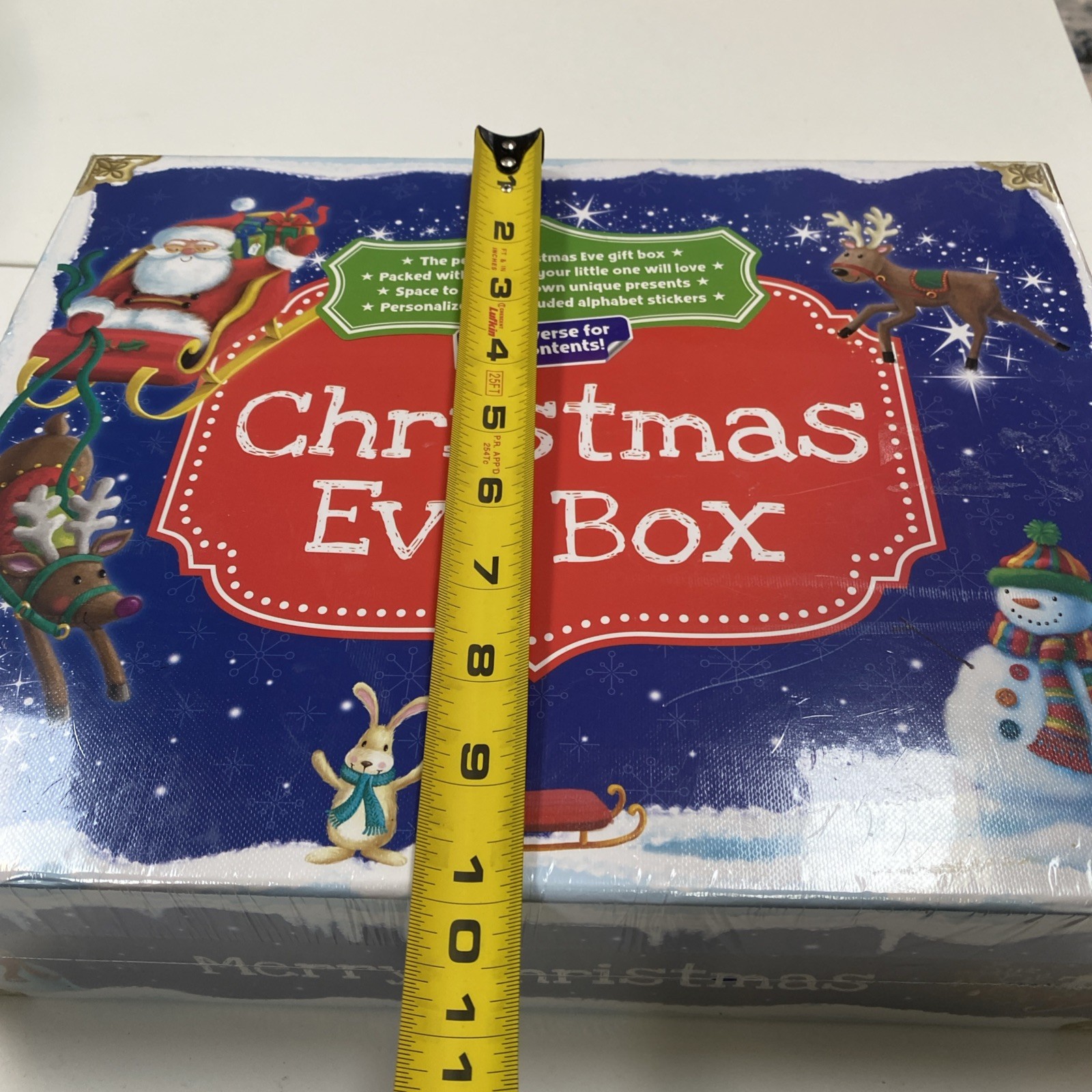 Christmas Eve Collector’s Ed Keepsake Activity Box Playset Aby Igloo Books NIB
