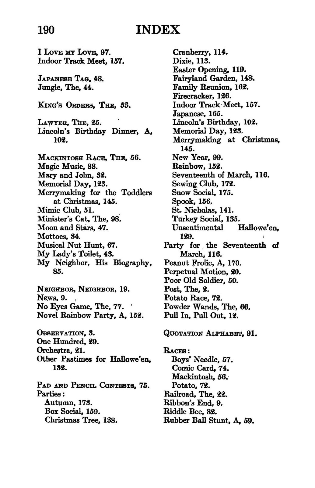 Games And Parties For Children “1916” 194 Pages