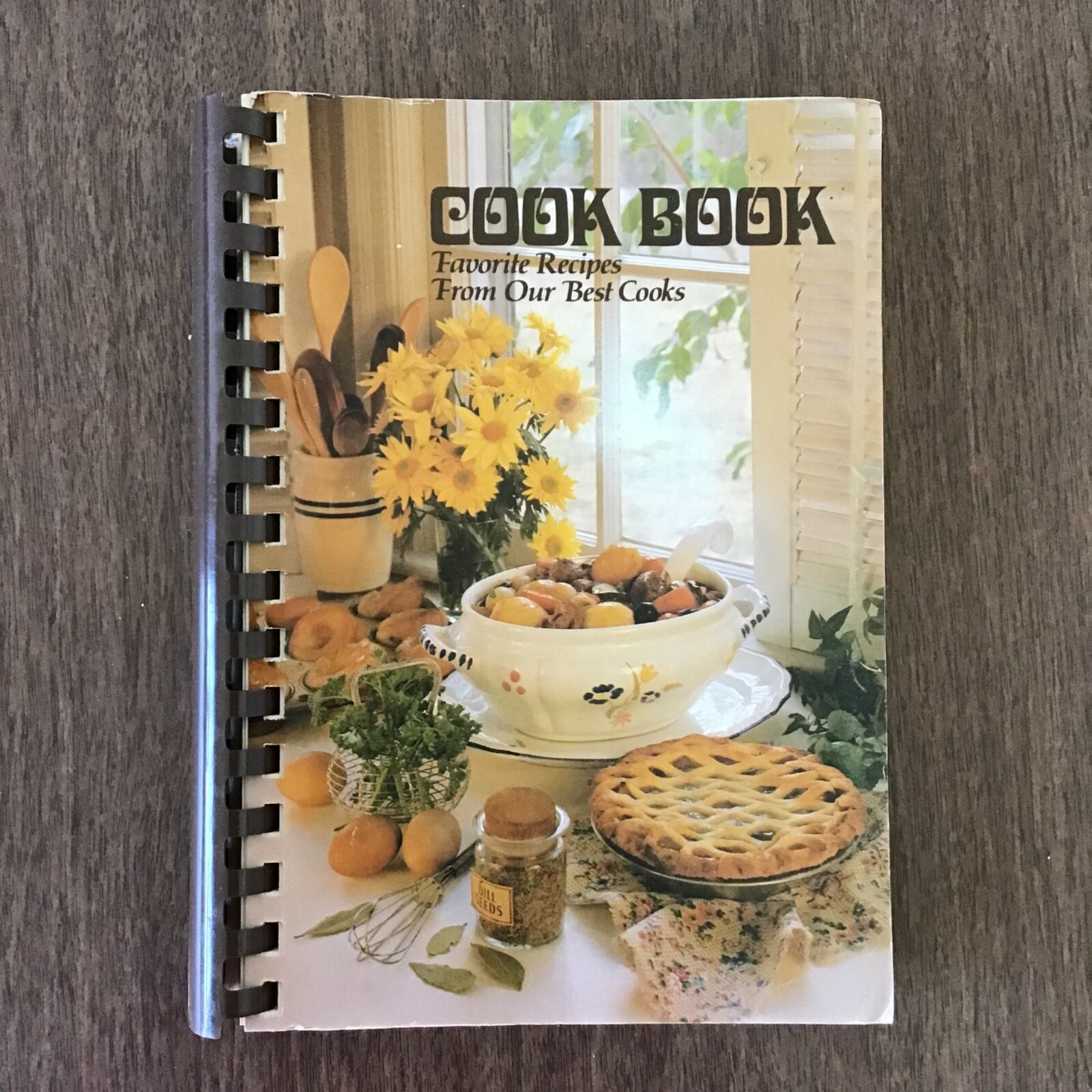 Olympia Fields Illinois Society of Serving Vtg 1985 Cookbook SEE INDEX PHOTOS