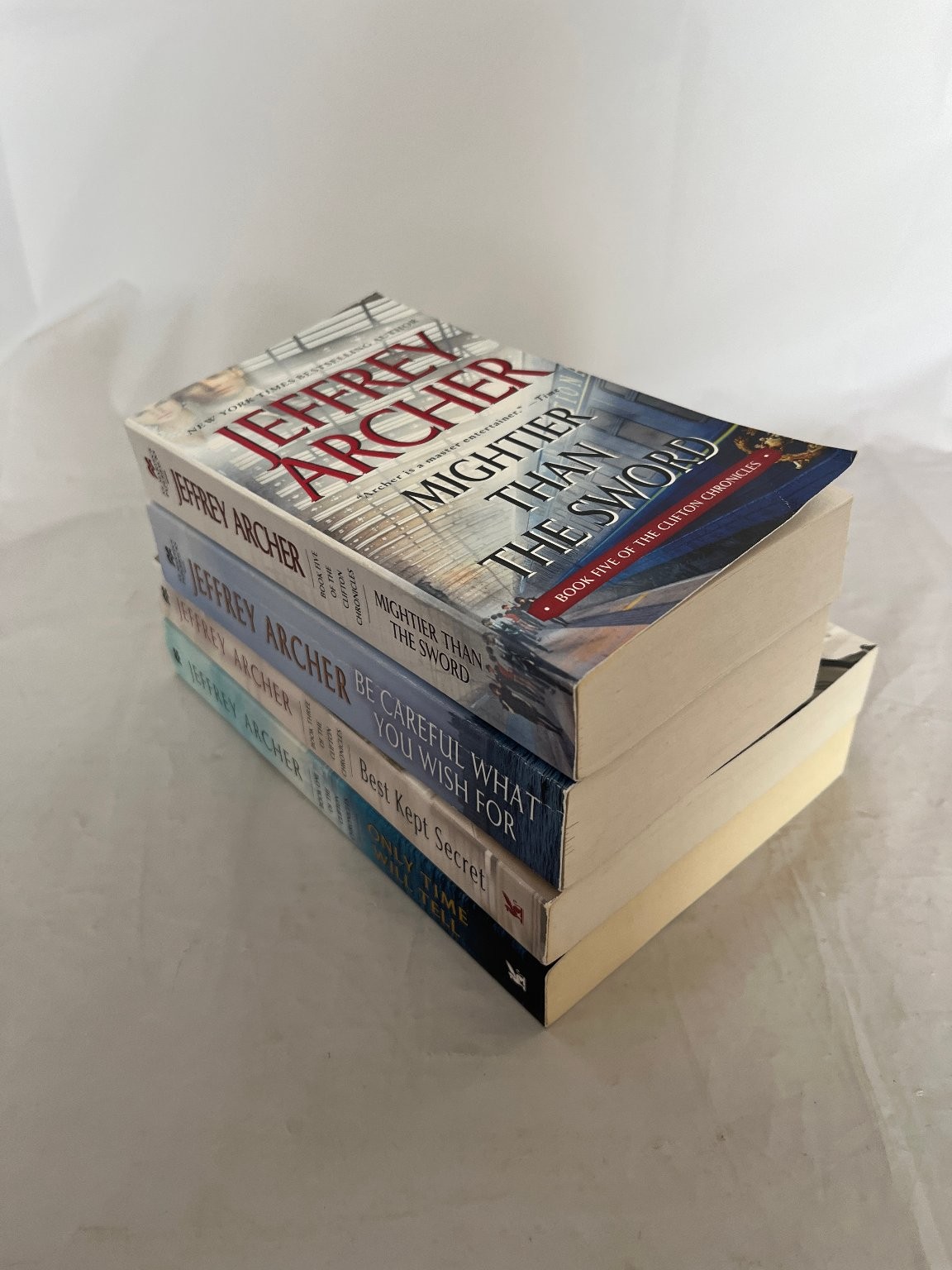Jeffrey Archer Clifton Chronicles Books 1, 3, 4, 5 Paperback St. Martin’s