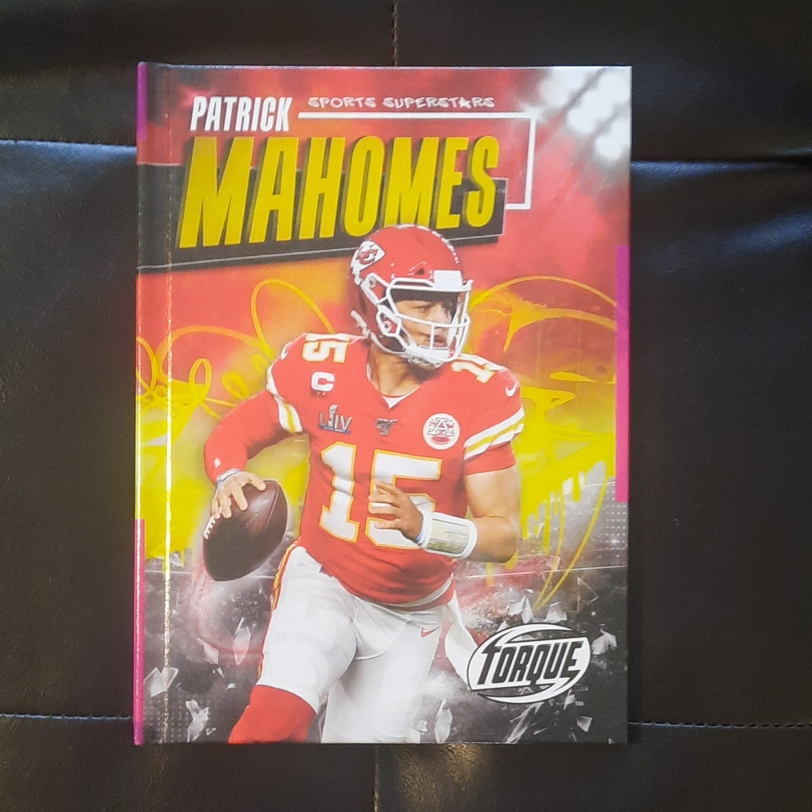 Bellwether Media Patrick Mahomes Sports Superstars Hardcover Biography Football