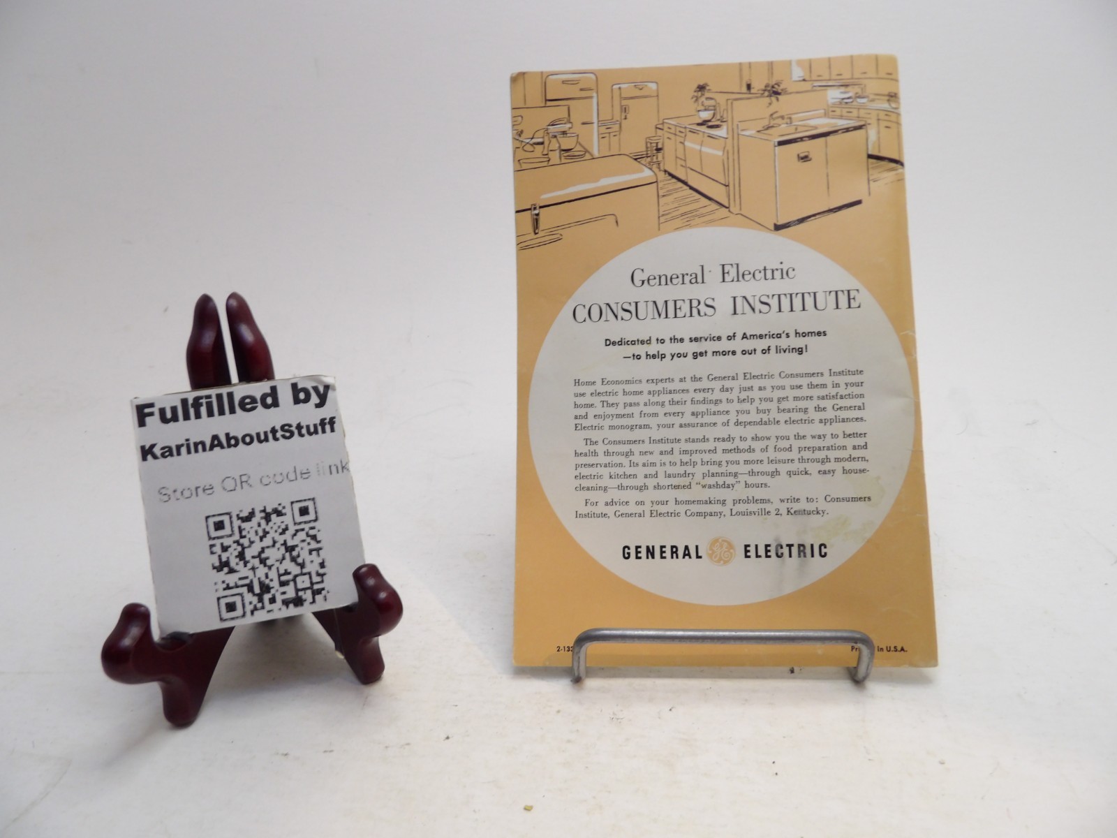 Get Acquainted with your New General Electric Ref. Freezer Combin LH-121 LM-100L