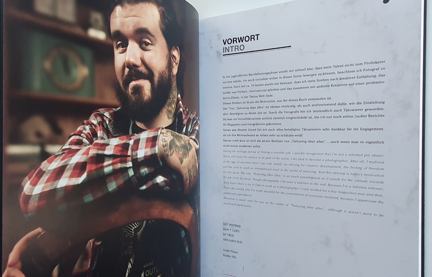 TATTOOING ÜBER ALLES Vol. 1: The Germans HB 2012, 255 pages, 21 Tattooers VGC