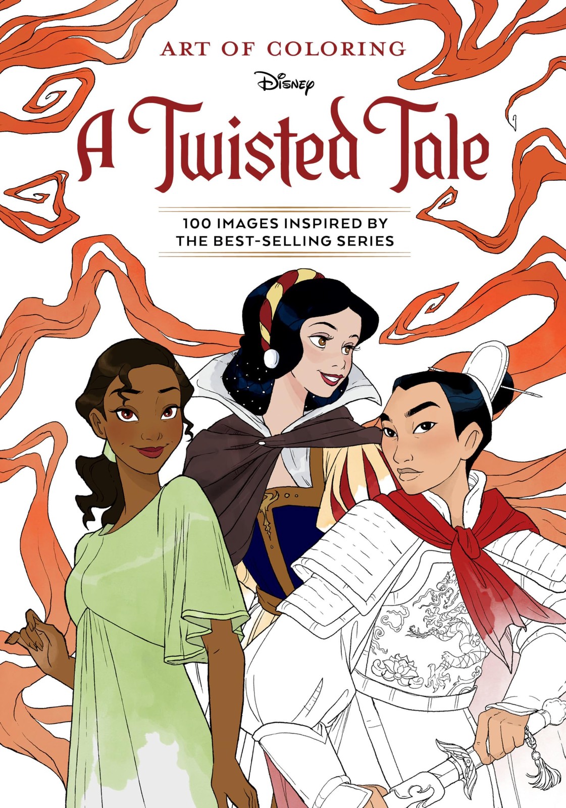 Art of Coloring: A Twisted Tale – Disney Books – Very Good – See condition n…