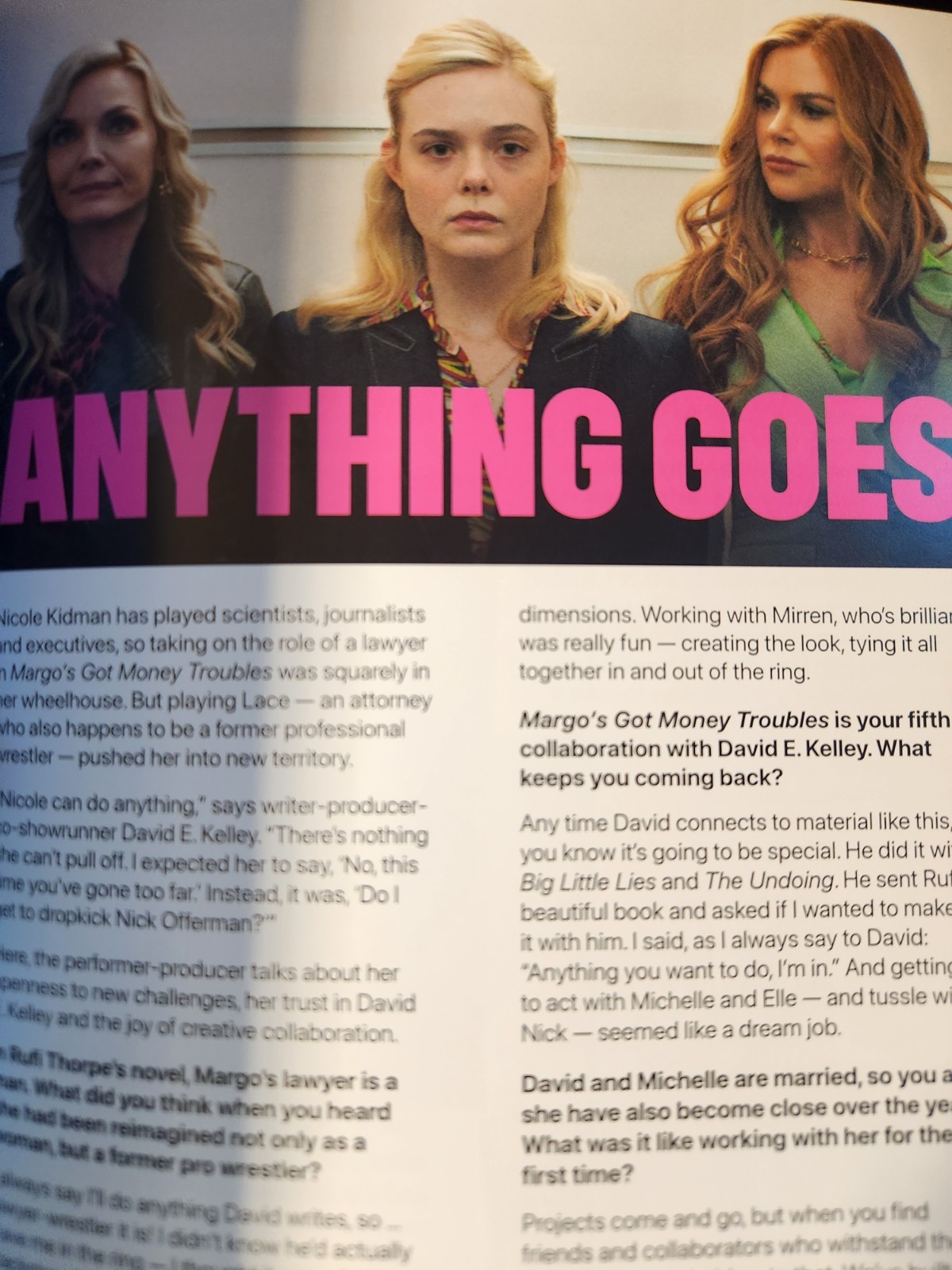 Behind The Scenes of Margo’s Got Money Troubles AppleTV FYC Promo 40Page Booklet