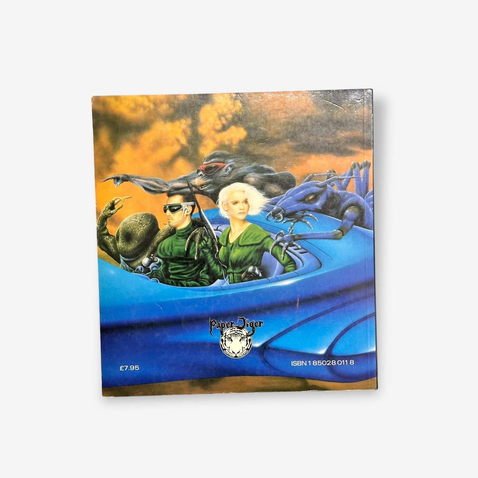 Lightship – Jim Burns: Master Of SF Illustration – Paperback Book 1985