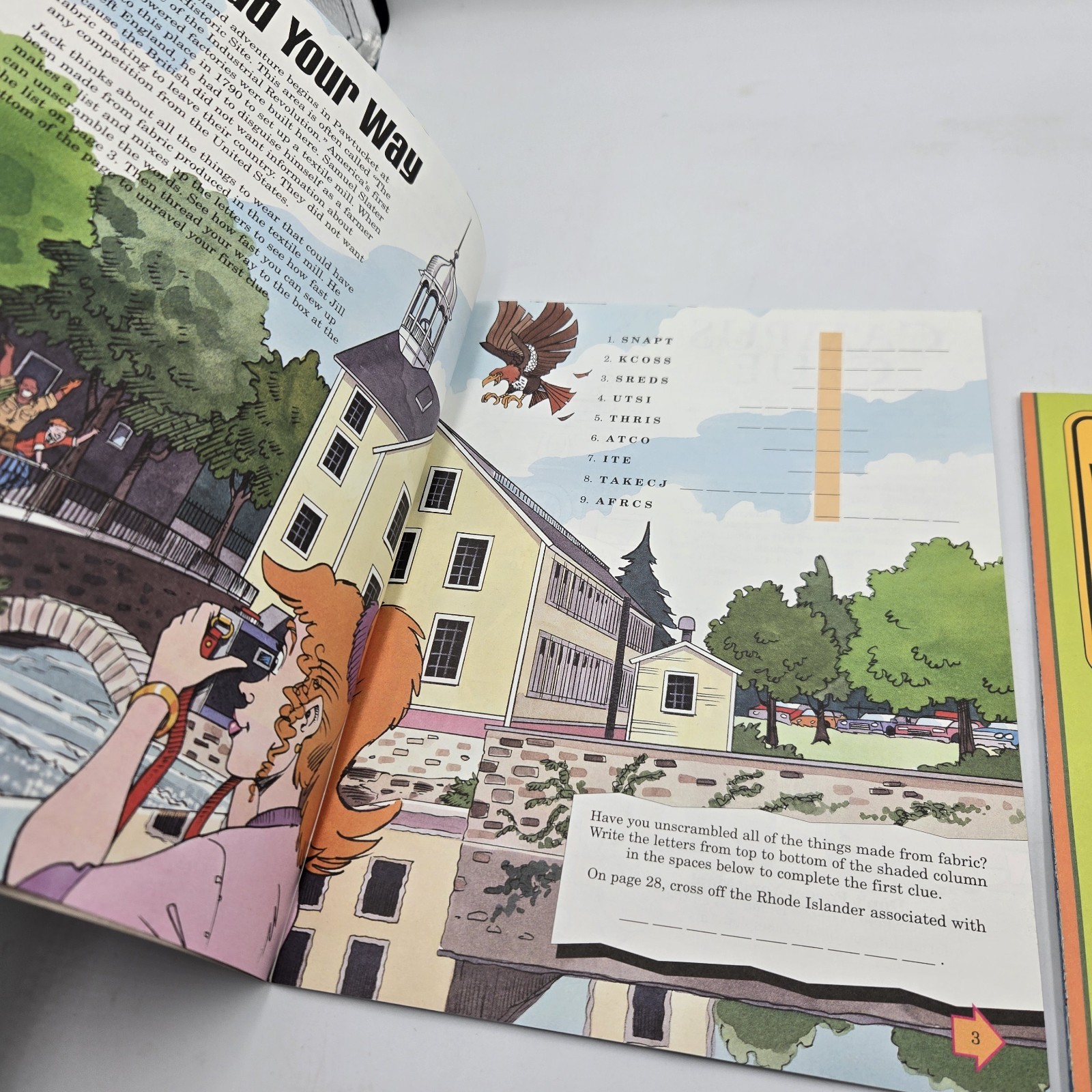 Highlights Which Way USA Rhode Island Puzzle Book Fun Educational Activity