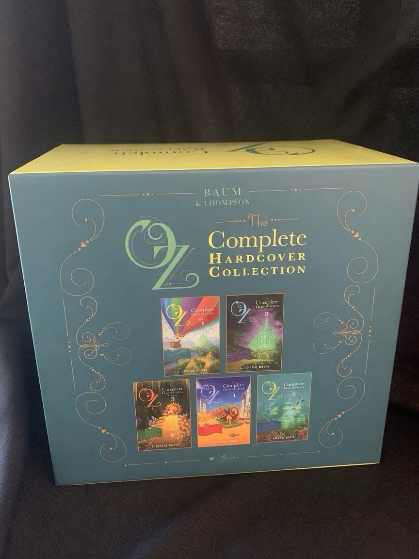 NEW FRESH CLEAN SEALED! Wizard of Oz Complete Hardcover Box Set L. Frank Baum