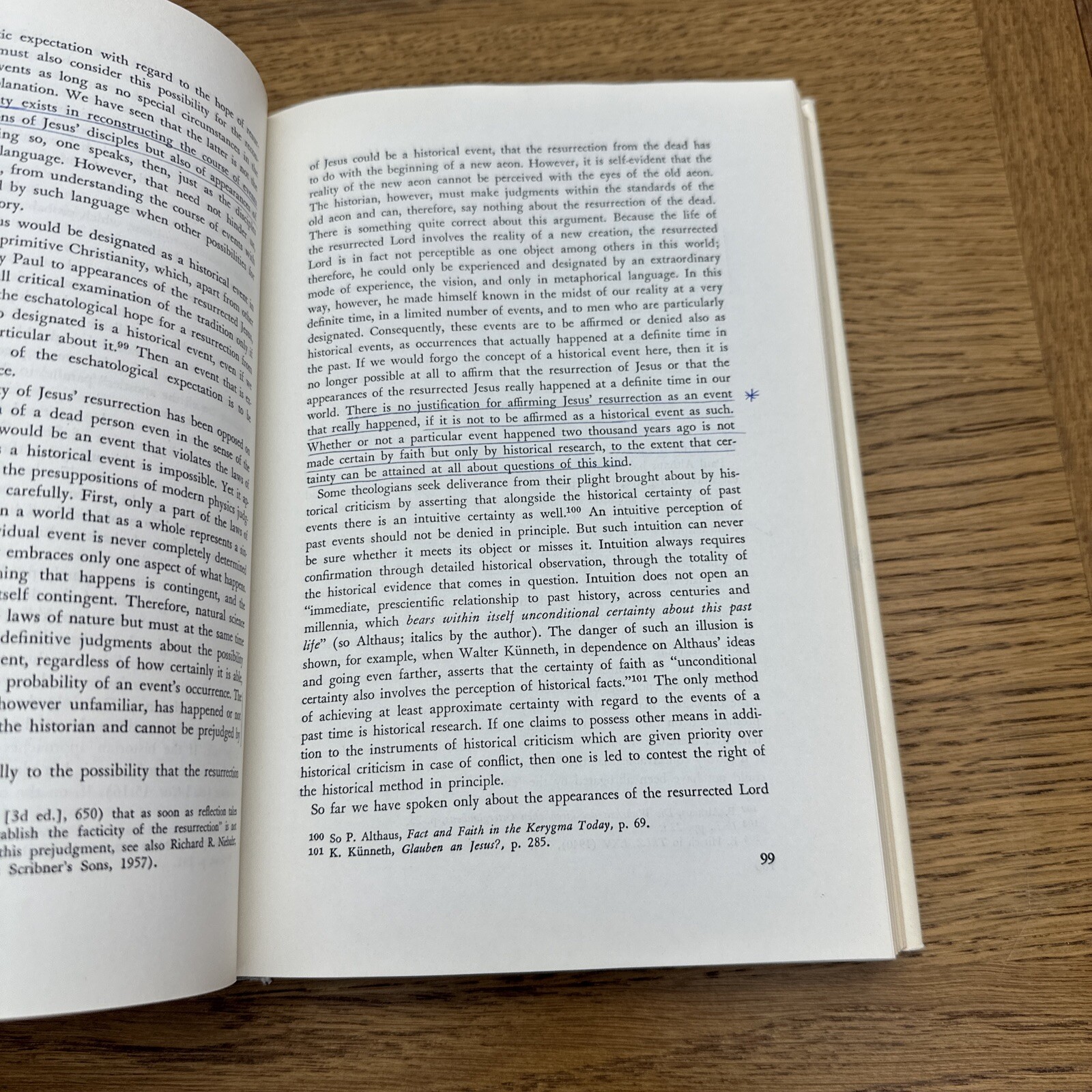 JESUS GOD AND MAN By Wolfhart Pannenberg Hardcover 1968 The Westminster Press DJ