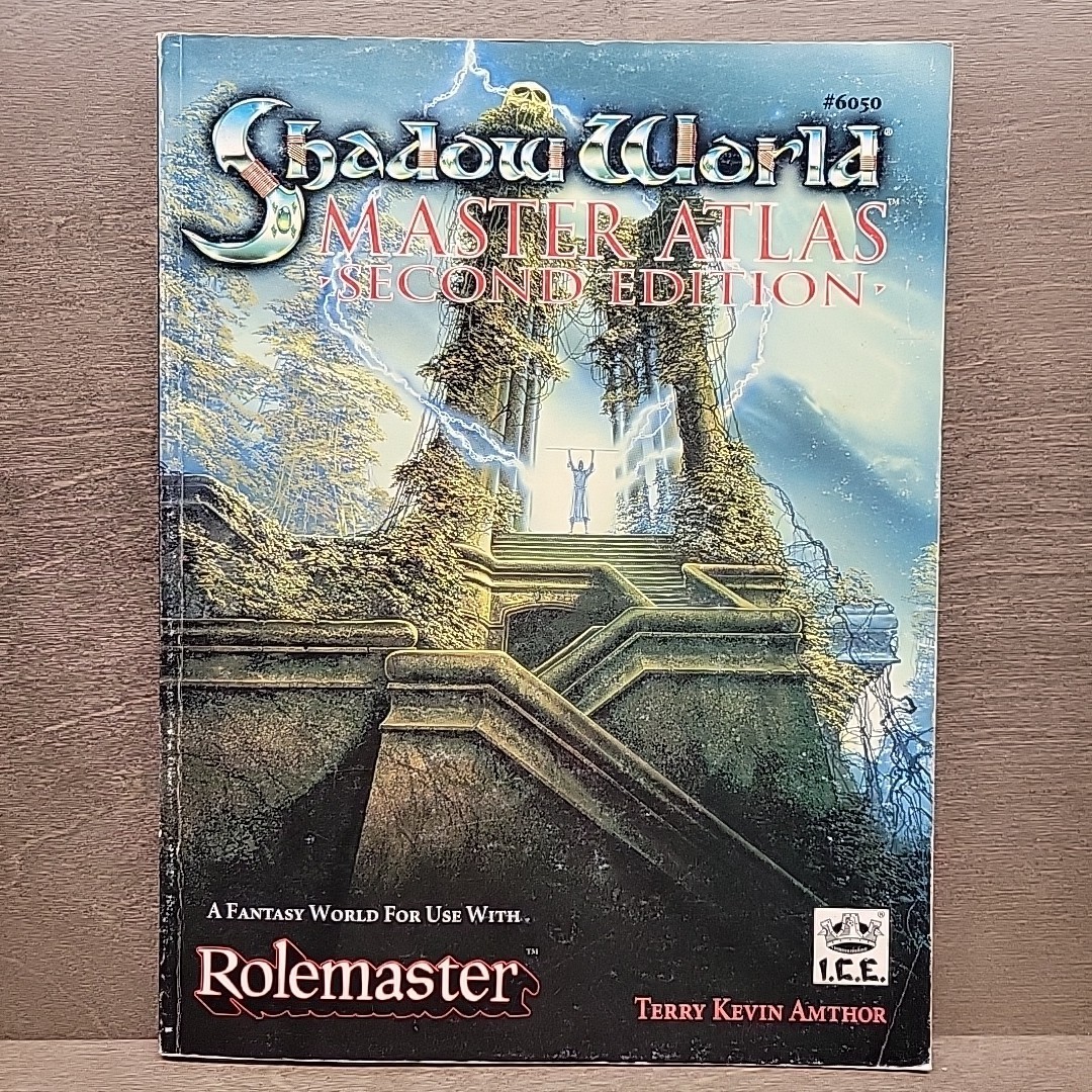 Shadow World Master Atlas Second Edition RPG Gaming Book For Use With Rolemaster