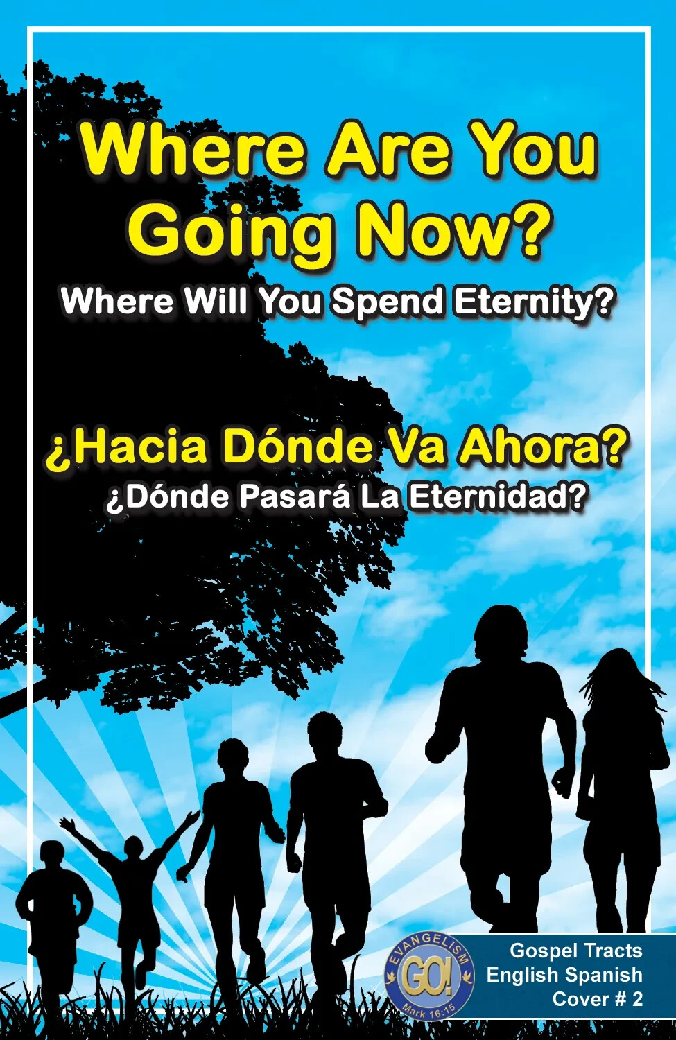 500 Bilingual Gospel Tracts – 4 Different Covers – 20 Pages – “Are You Ready?”