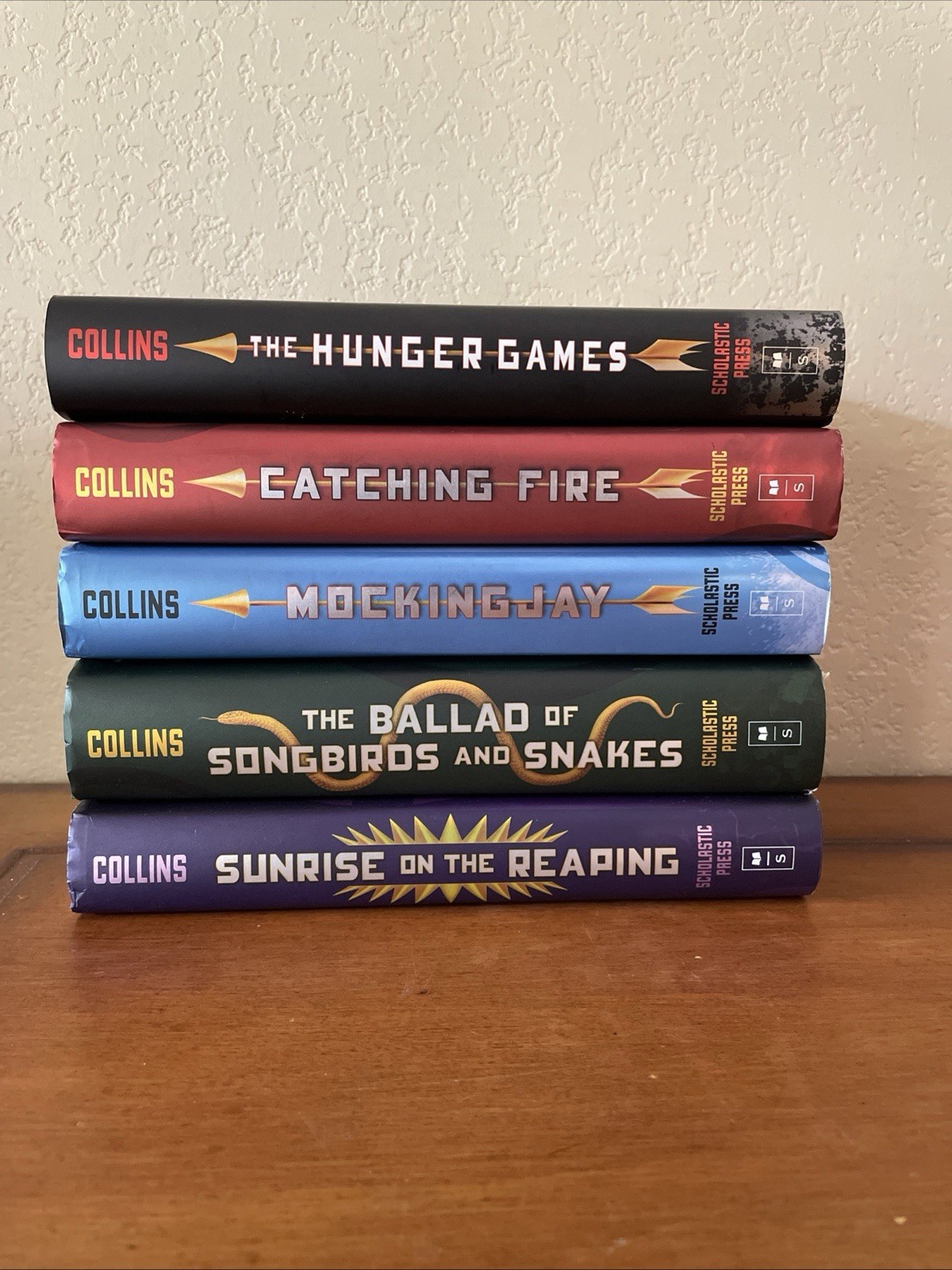 Complete Series Hunger Games by Suzanne Collins Books 1-5 HC/DJ 1st Edition Set