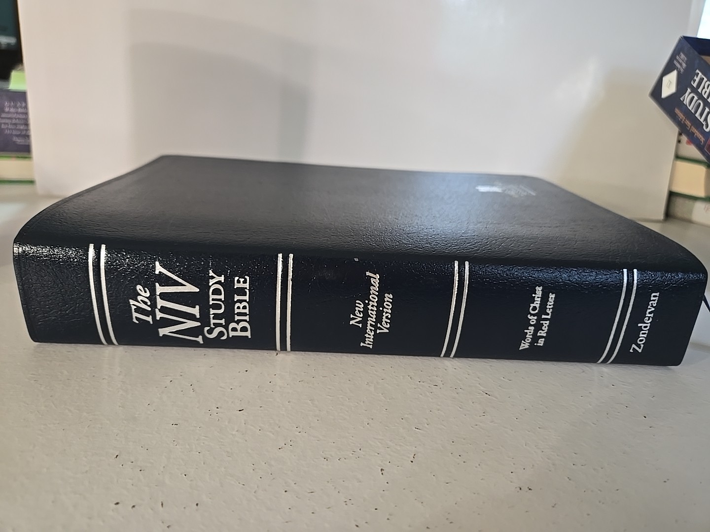 NIV Study Bible by Donald Burdick (1995, Hardcover)
