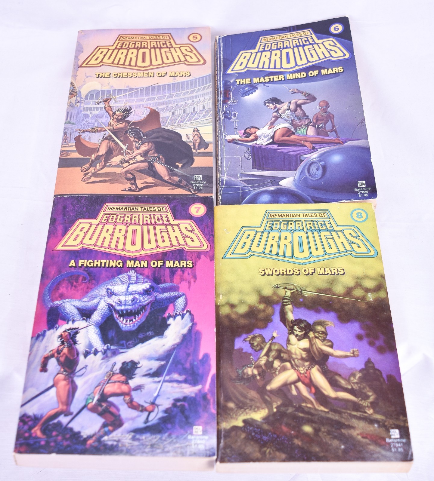 The Martian Tales of Edgar Rice Burroughs Barsoom Complete Set 1-11