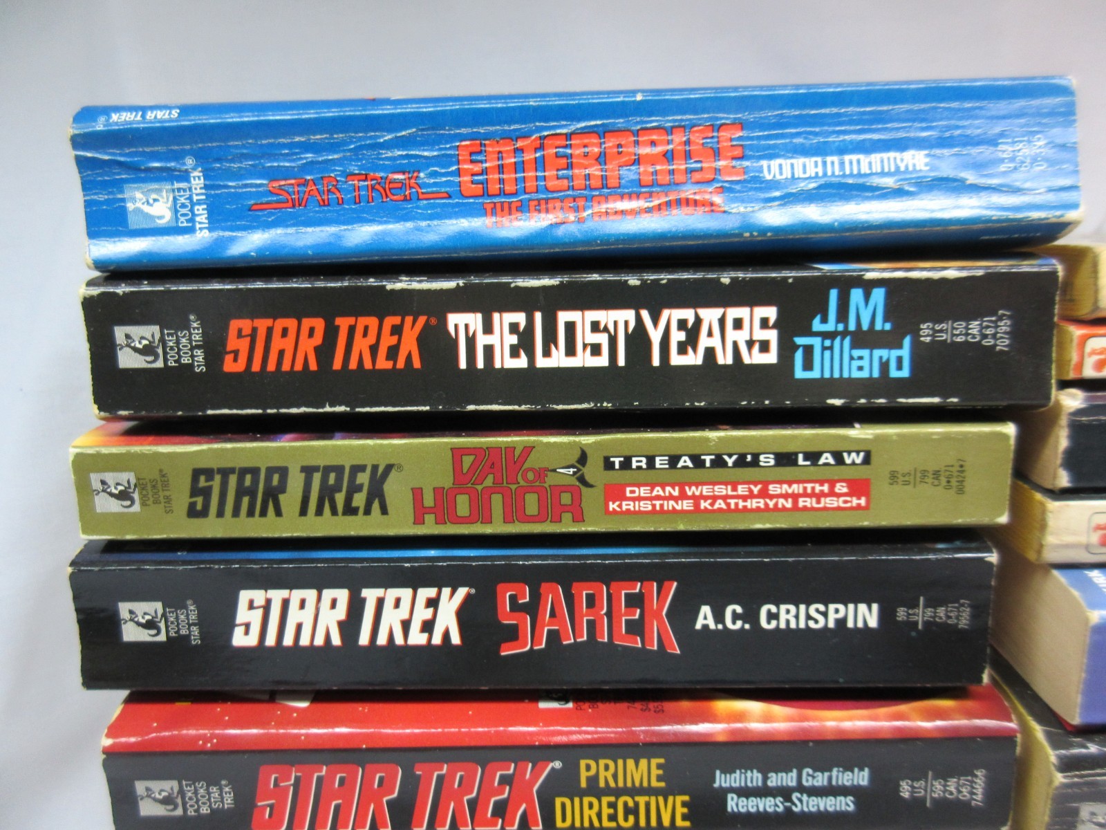 30 Star Trek The Original Series Books No Numbered Standalone Etc Buy It Now