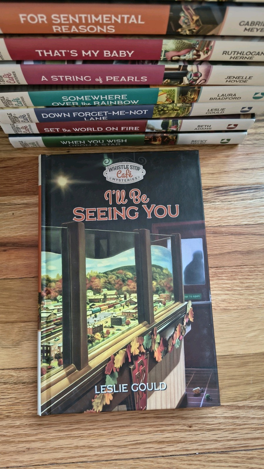 Lot of 15 Whistle Stop Cafe Mysteries Guideposts Christian Cozy Hardcover Set