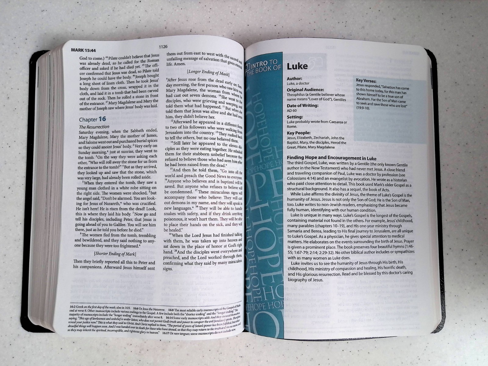 Hope for Today Bible – Notes/Encouragement by Joel & Victoria Osteen, Free Press