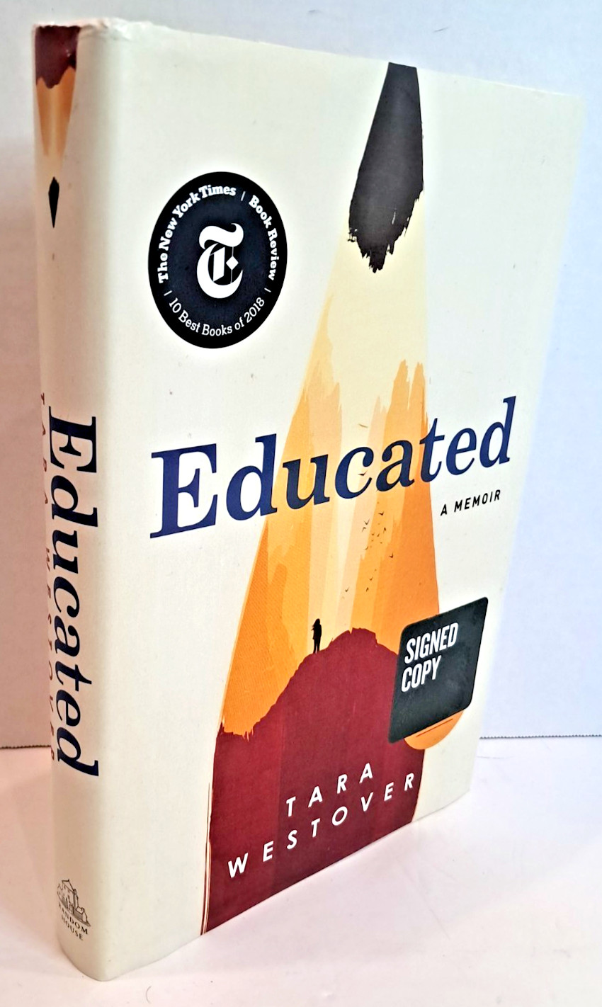 ‘Signed’ Educated by Tara Westover (2018) 1st Edition Hardcover SHELF