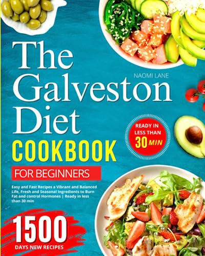 Galveston Diet Cookbook for Be – VERY GOOD