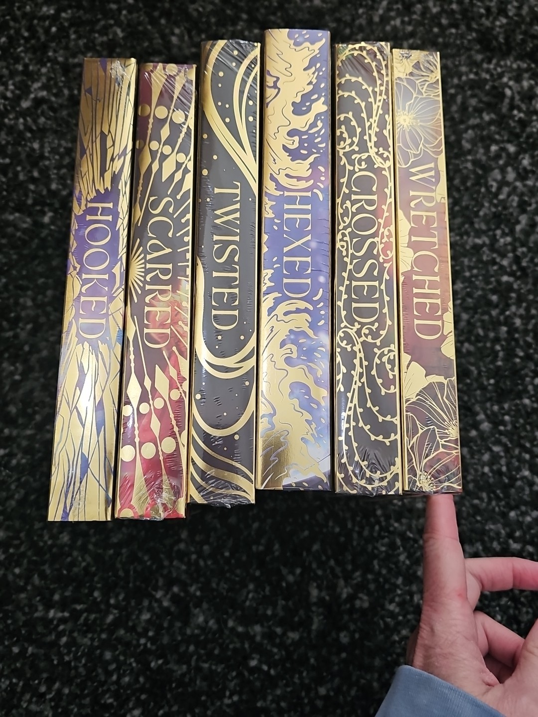 Mystic Box Emily Mcintire Never After Series Lot Of 6 Hooked Hexed New