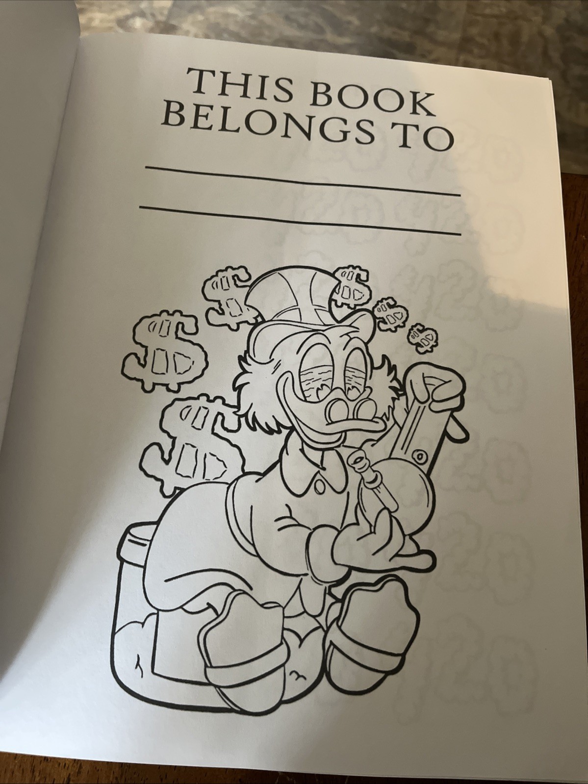 90’s Cartoon Stoner Coloring Book Paperback Made in USA — NOT FOR KIDS
