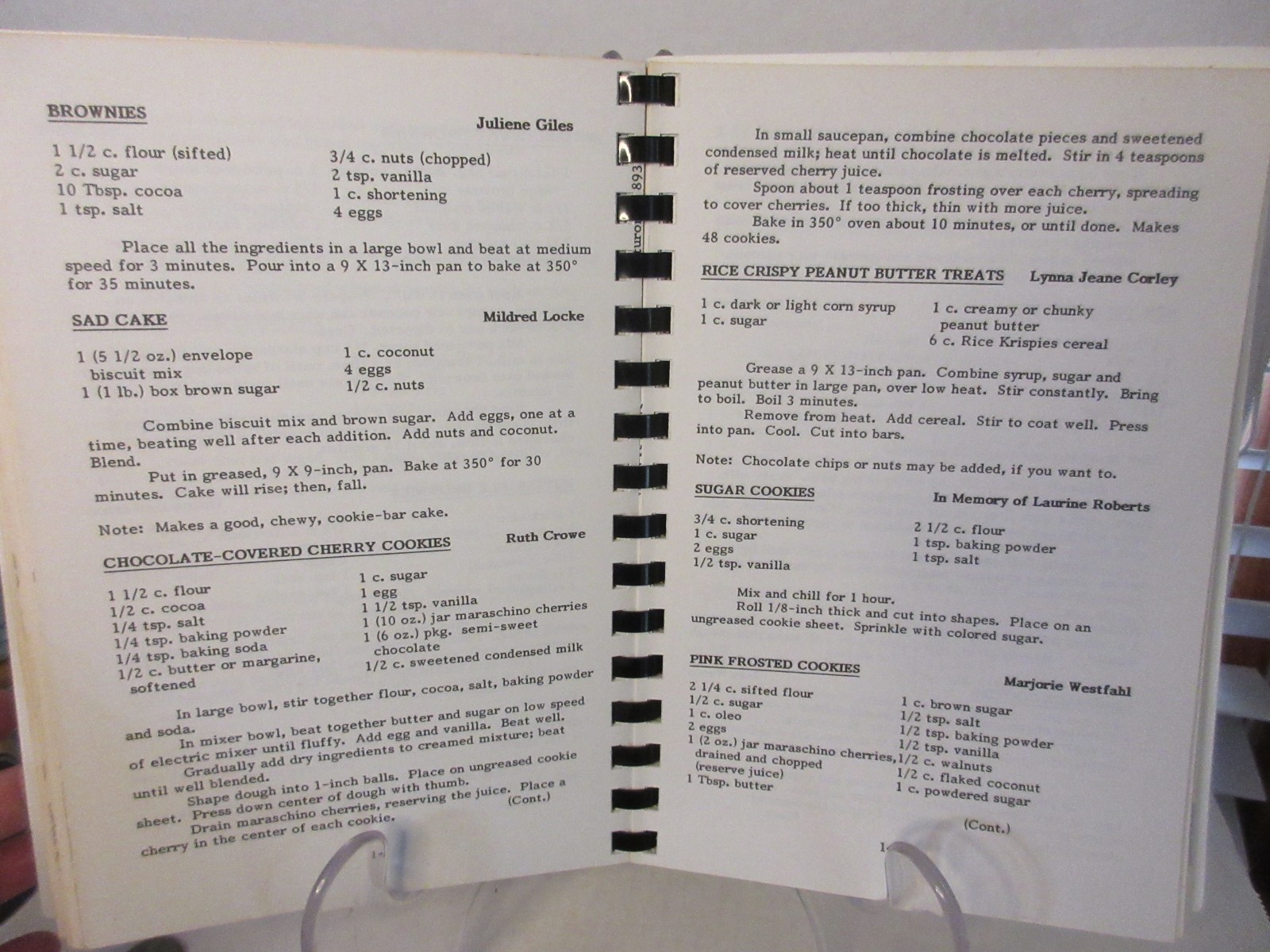 Vtg 1988 Turon Centennial Kansas KS Cookbook 212 Pages