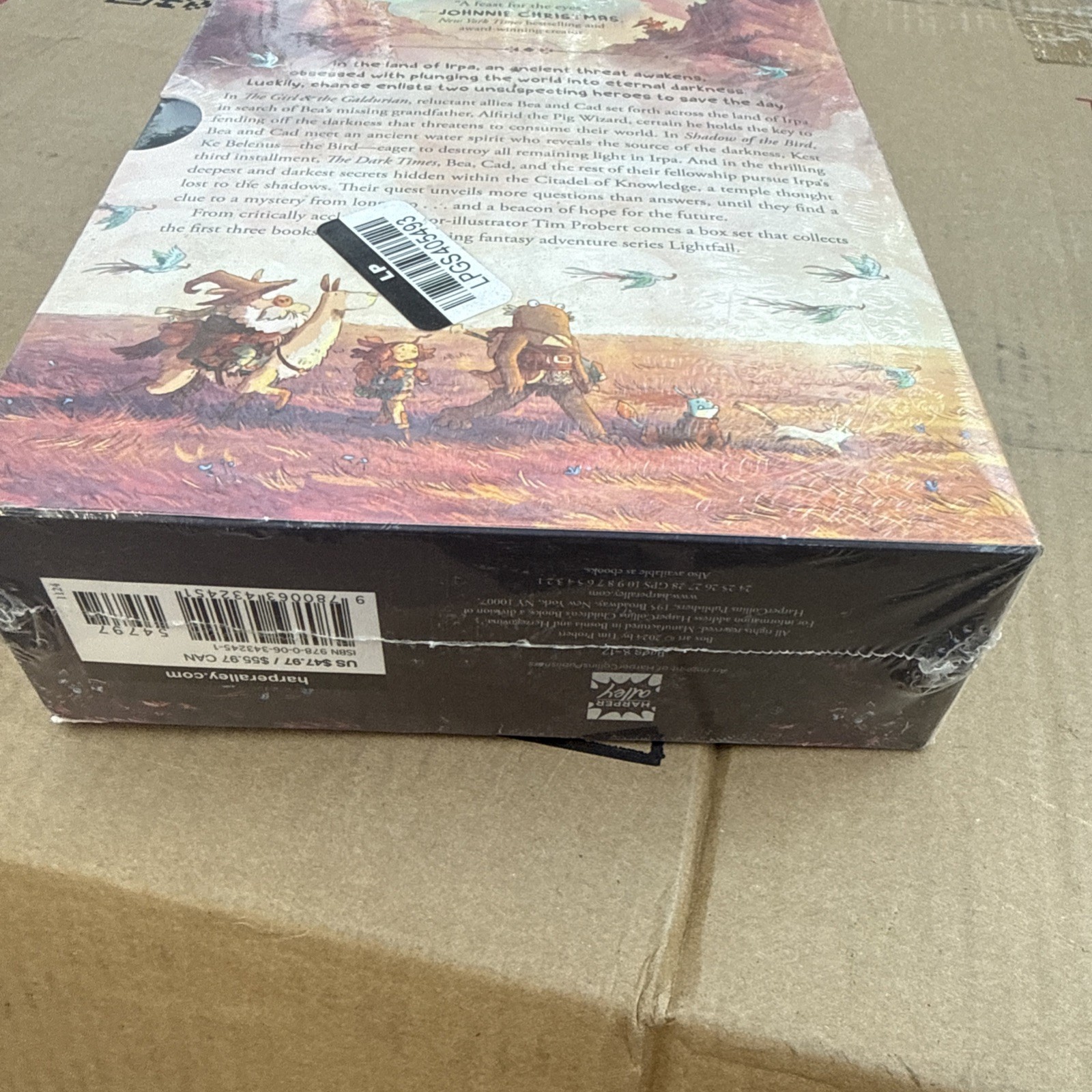 Lightfall 3-Book Box Set by Tim Probert (2024, Quantity Pack) Sealed