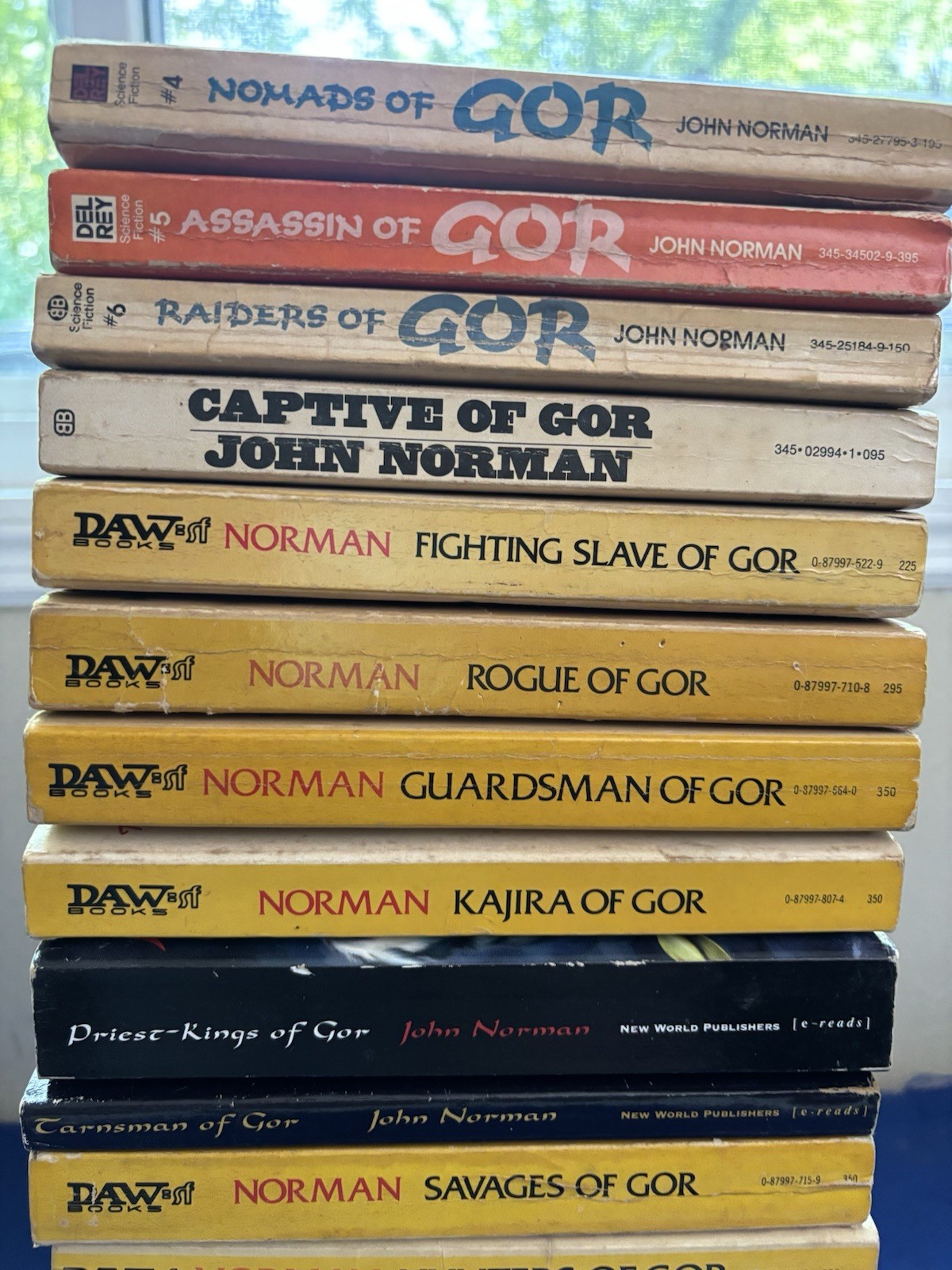 John Norman GOR Lot Of 21 – Nomads, Assassins, Beasts, Slave Girl & MORE!!