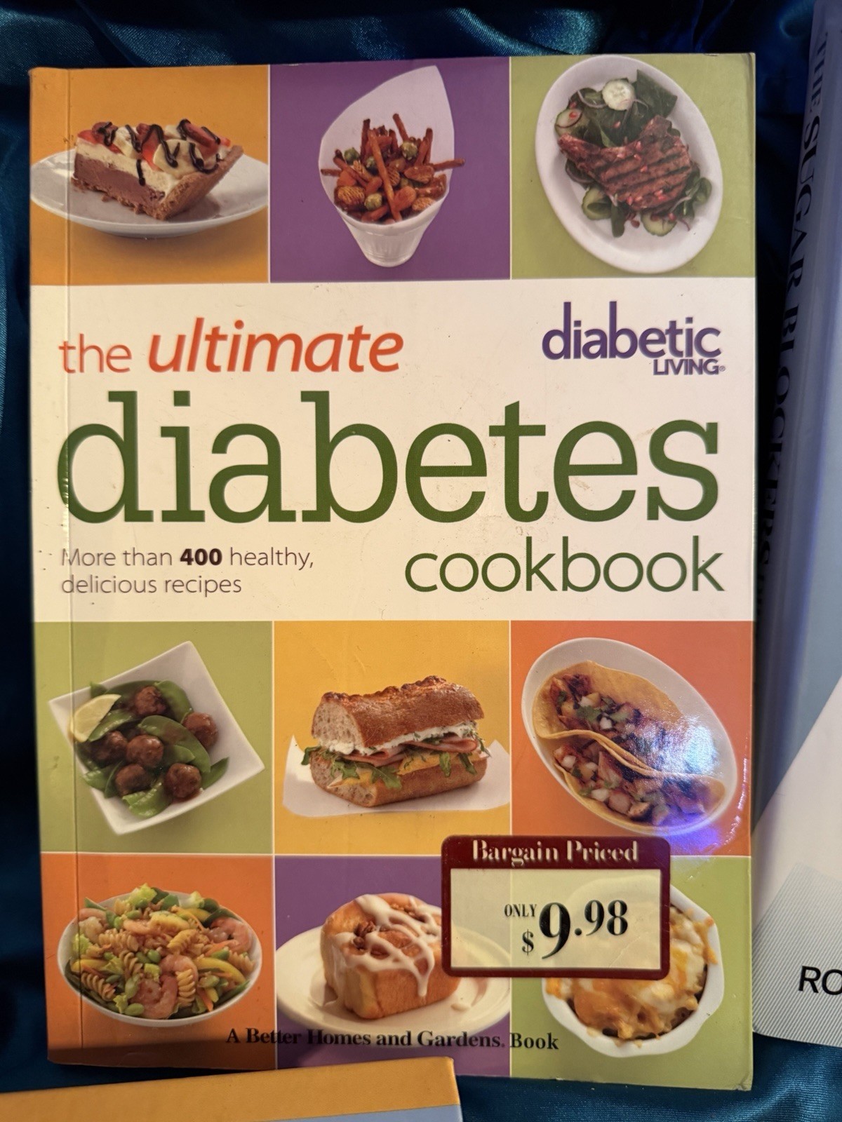 LOT of 5 BOOKS ON DIABETES! Ultimate Diabetes Cookbook, Sugar Blockers Diet…