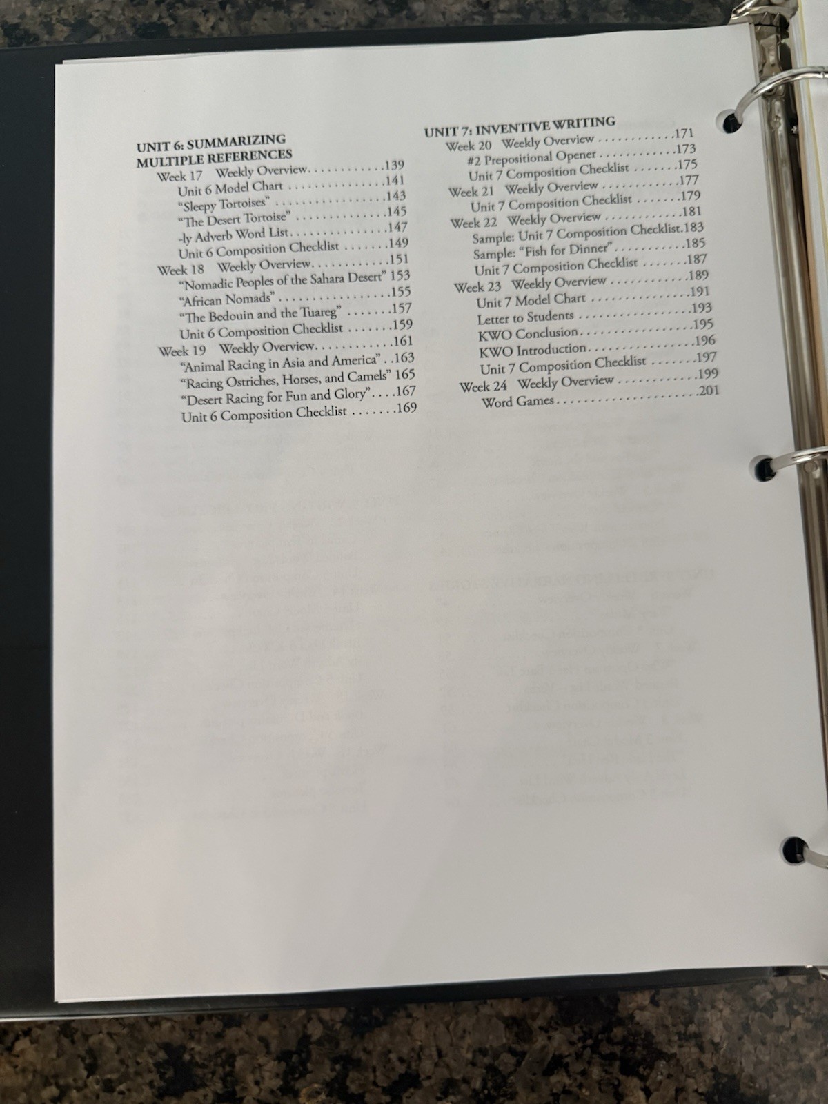 IEW Structure and Style for Students: Level 1 A Grade Level [Binder] *BRAND NEW*