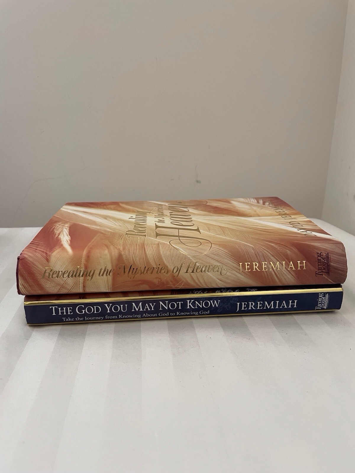 The God You May Not Know by David Jeremiah HCDJ Lot of 2 Books
