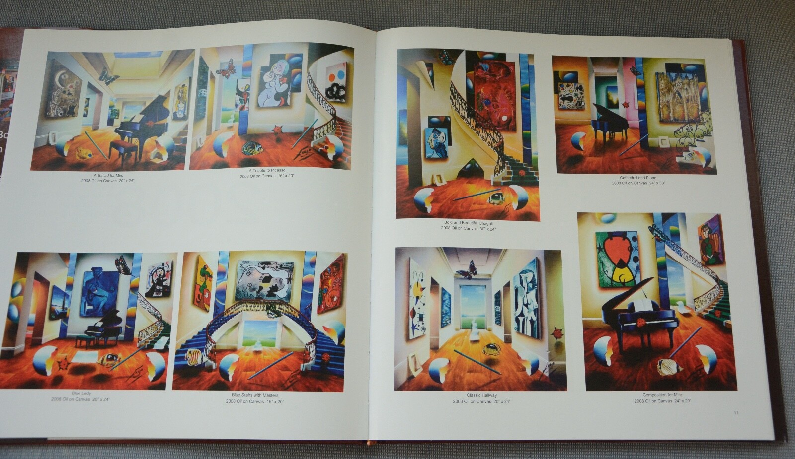 FERJO art book “The World of Ferjo”— Hardcover with many art images! New!