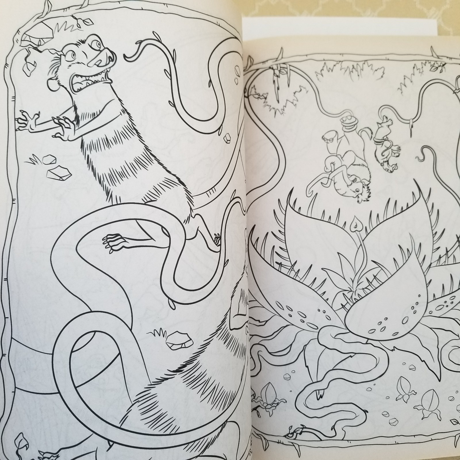 Ice Age Daewn of the Dinosaurs Jumbo Coloring and Activity Book, new