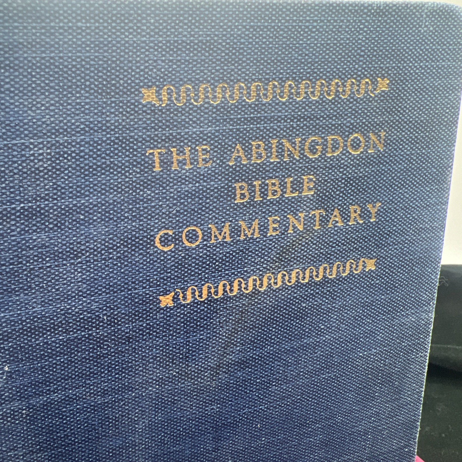 The Abingdon Bible Commentary Hardcover 1929 Abingdon Press Huge Book Vintage