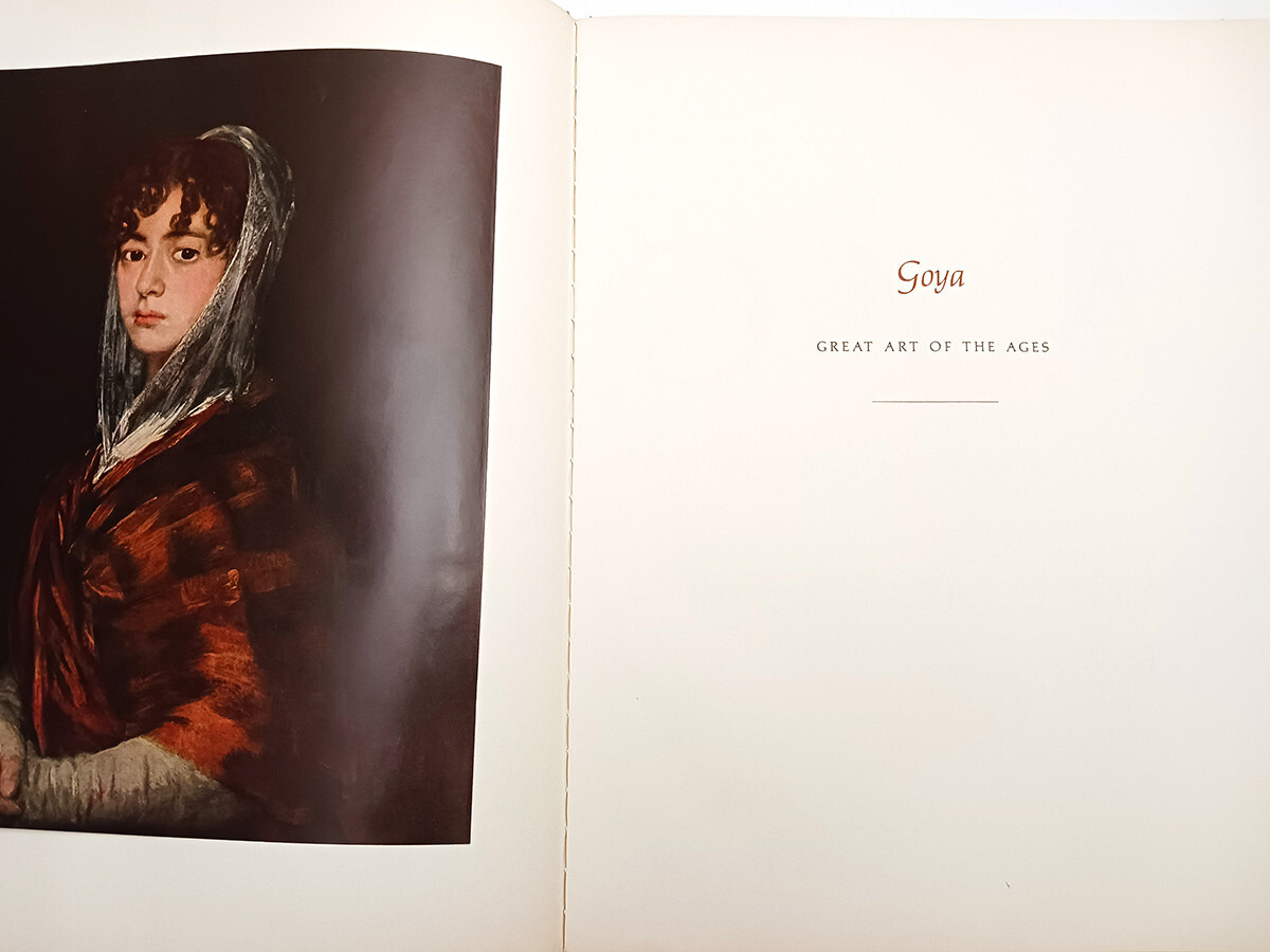 Goya: Great Art of the Ages (Hardcover, Harry Abrams Inc) Frederick S. Wight