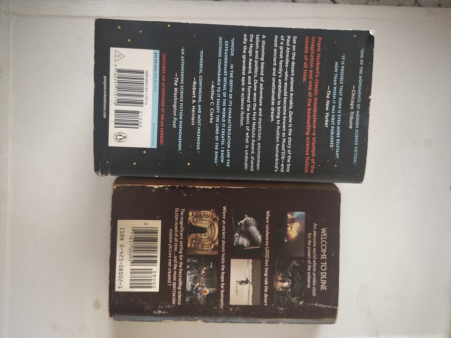 Dune by Frank Herbert (Paperback, 1990) 2 Books