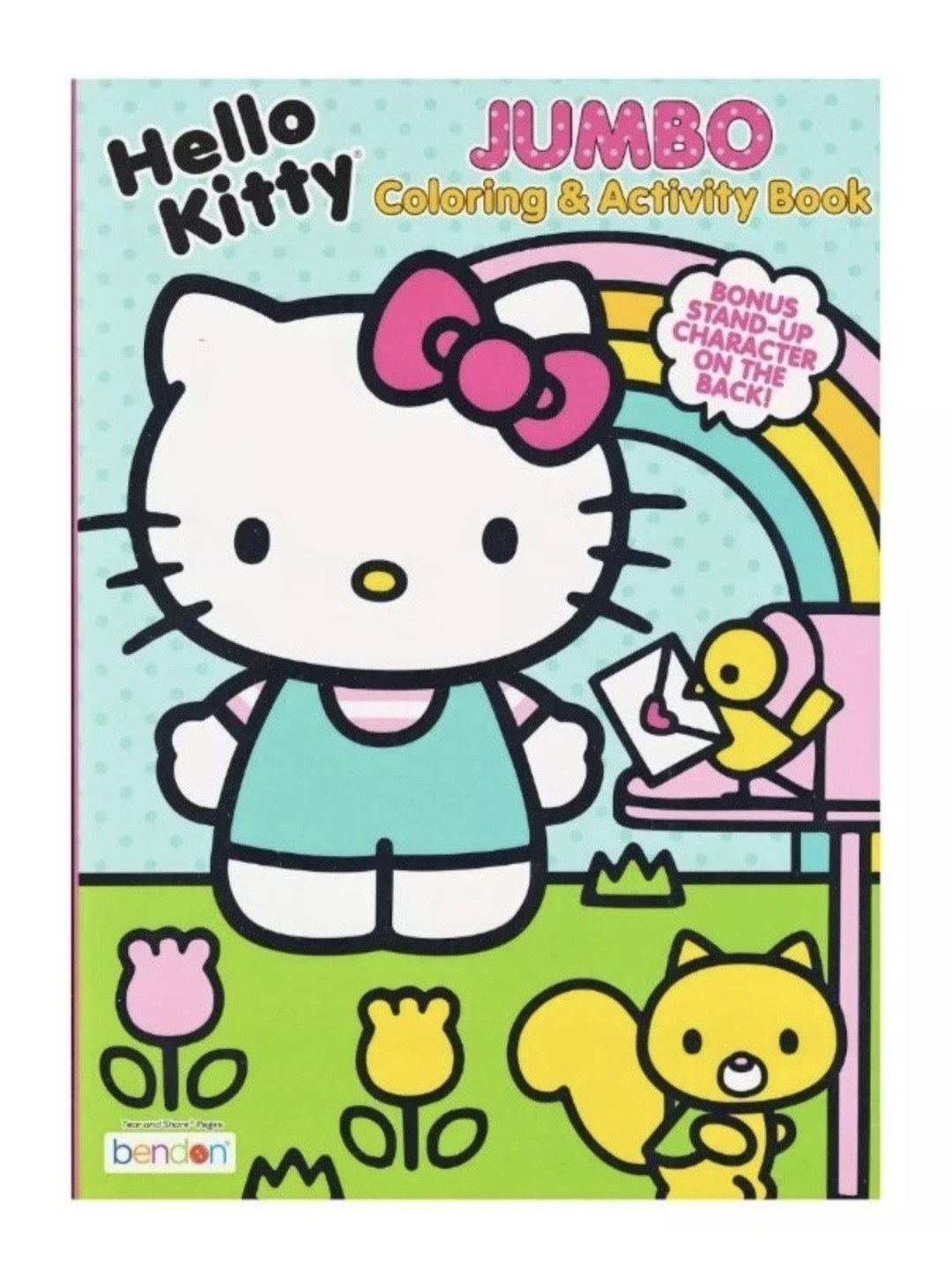 🌈💛 HELLO KITTY 💛 JUMBO 🐥 ●COLORING & ACTIVITY● Coloring And Activity Book.