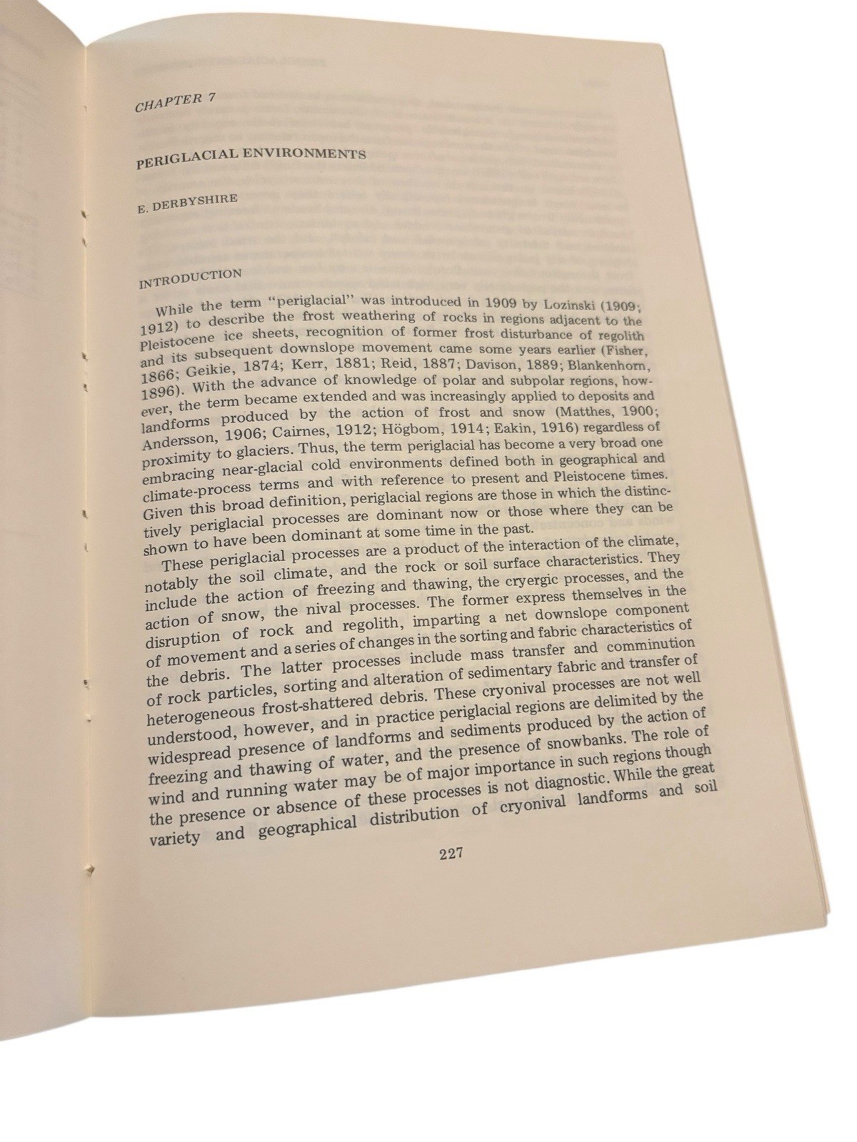 Applied Geomorphology Edited By John R. Hails 1977 Paperback Edition