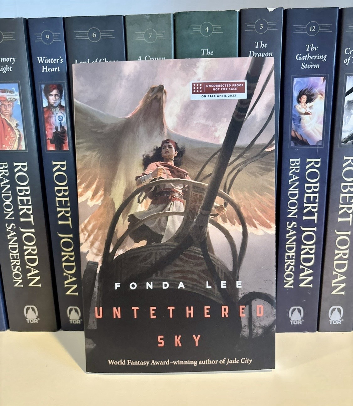 ARC Untethered Sky Fonda Lee Advanced Reader Proof NEW