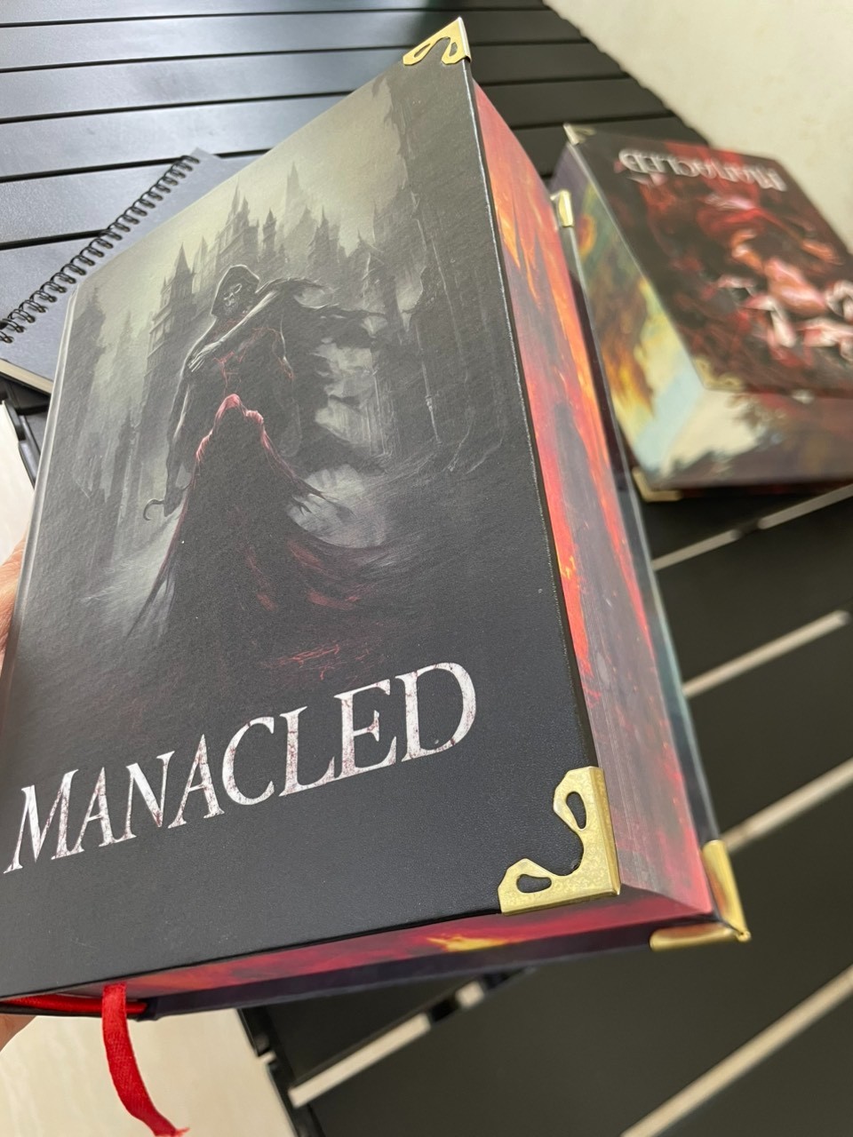 Book Manacled – Limited Edition Novel: Sharp 3-sided print