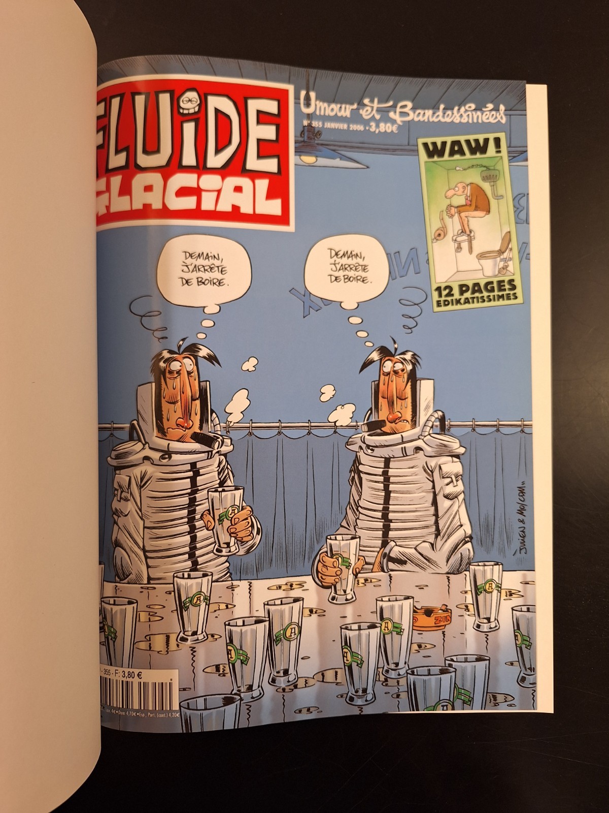 Fluide Glacial L’Album 06-1 408 Pages De Pur Delire! Hardcover