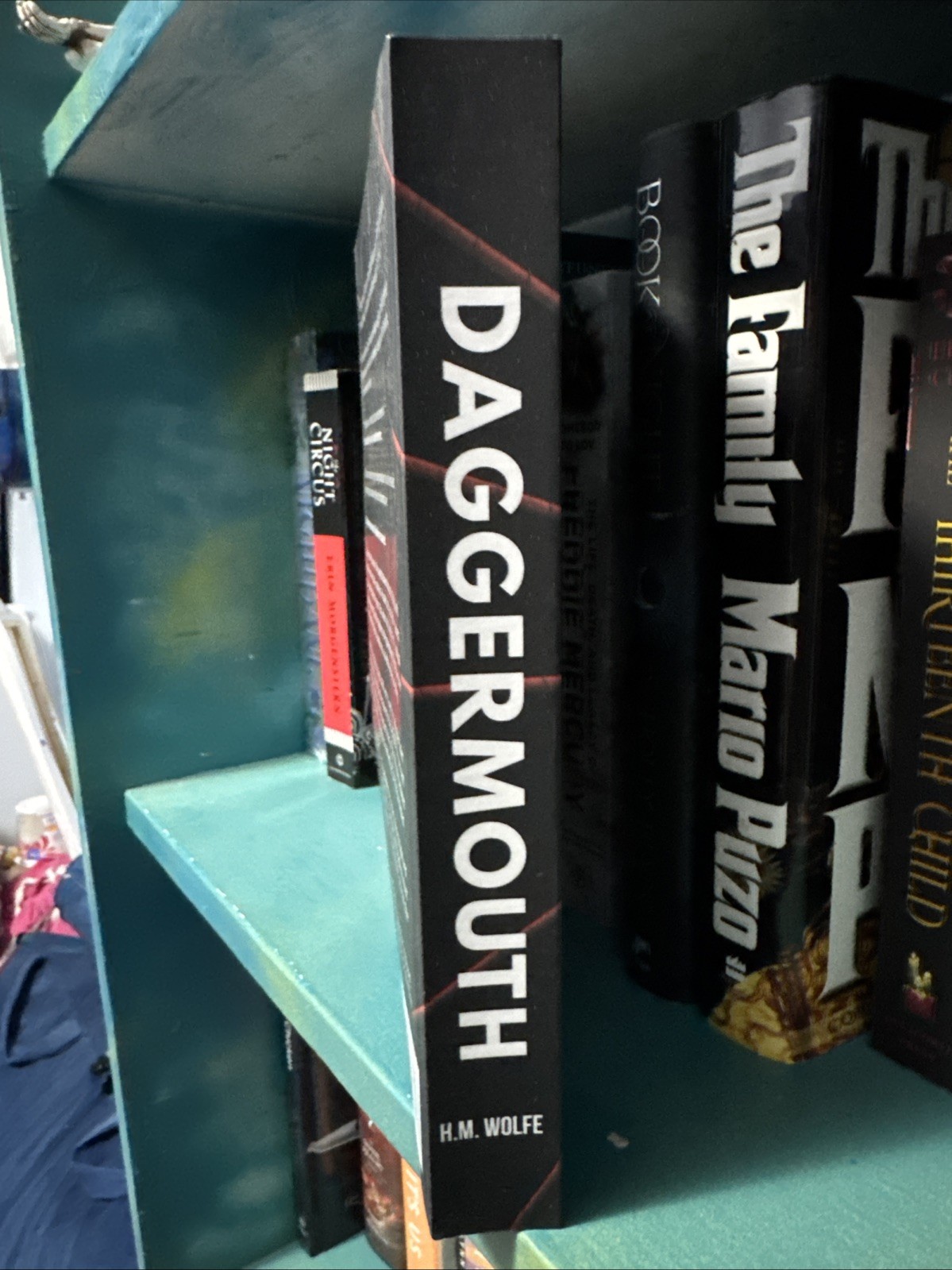 Daggermouth: a Dark Dystopian Romance by H.M. Wolfe OUT OF PRINT EDITION. NEW!