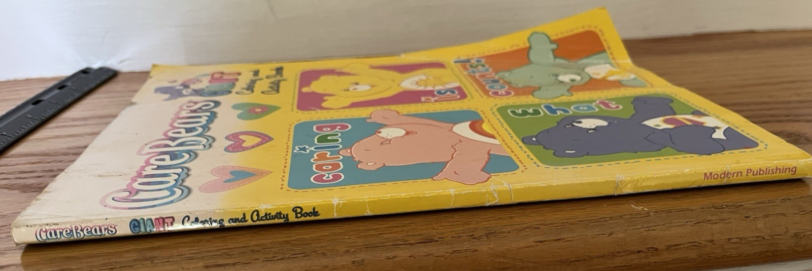 Care bear Giant coloring & activity book 2007 18 pages marked on