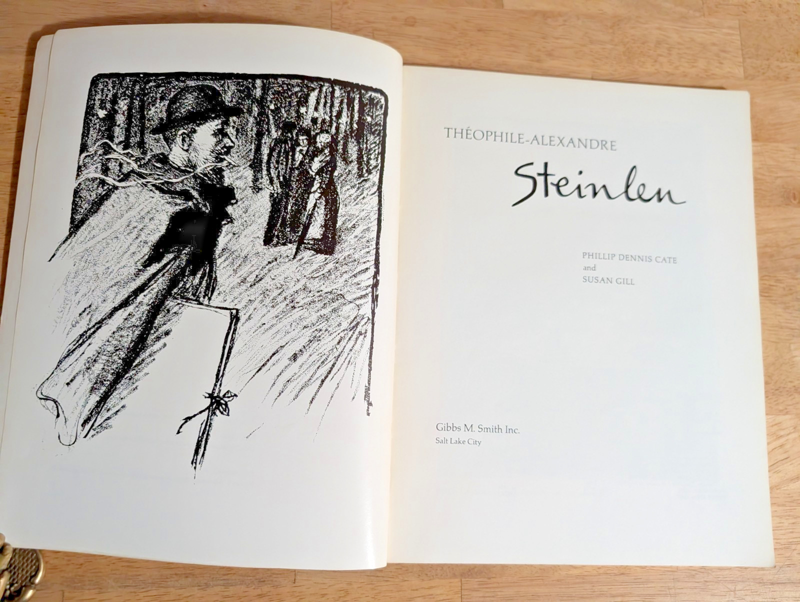 Theophile Alexandre Steinlen Fine Art Book Illustrated Exhibition Catalog
