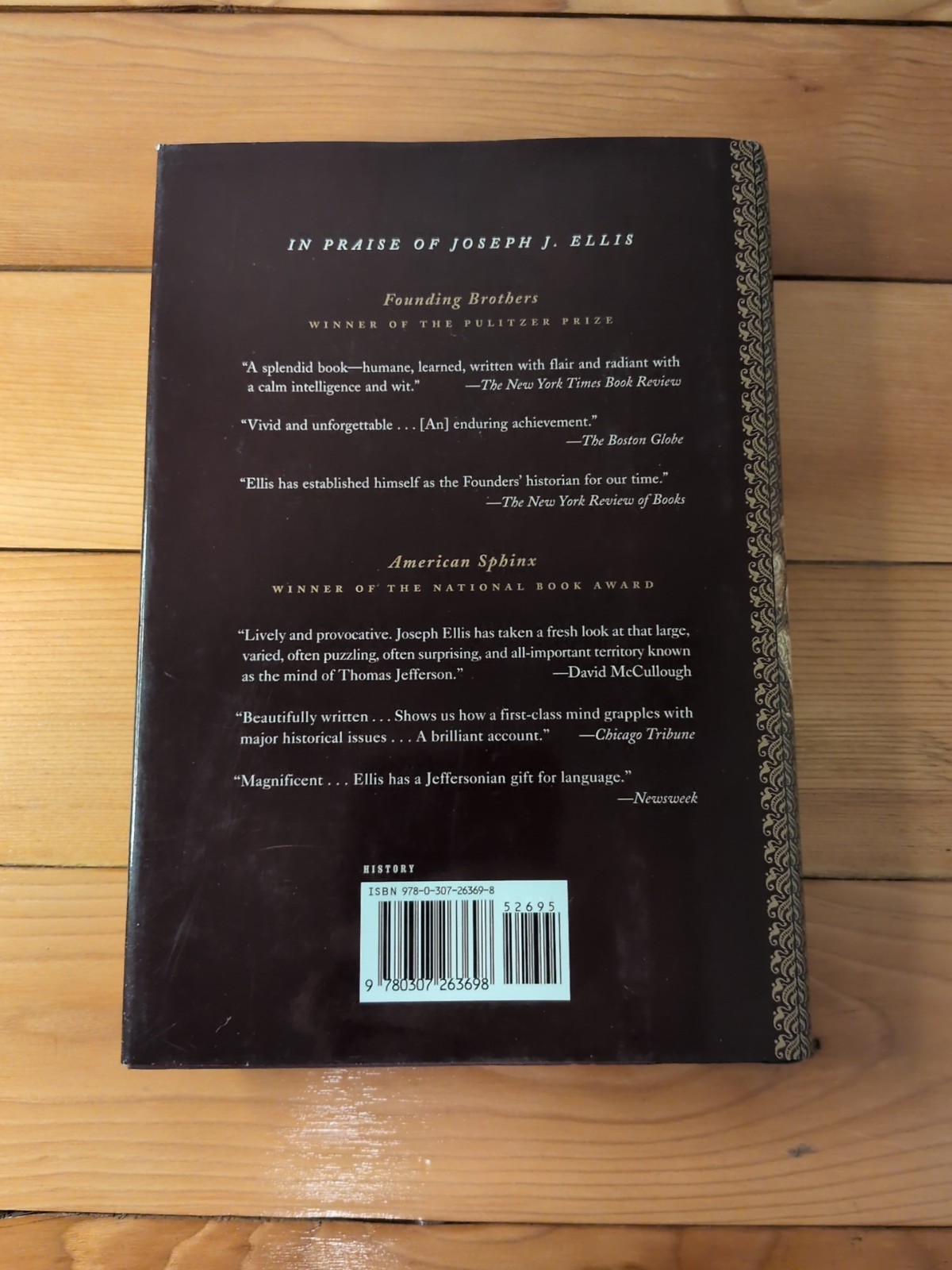 American Creation Joseph J. Ellis First Edition First Printing Hardcover DJ 2007