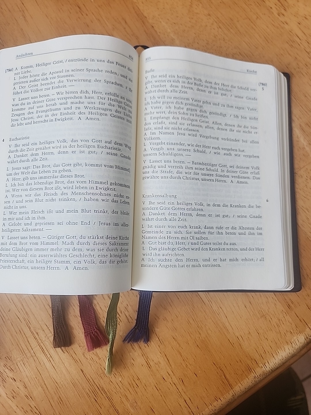 Vintage 1975 Gotteslob Catholic Prayer Hymn Book in GERMAN 6.25″ X 4.5″