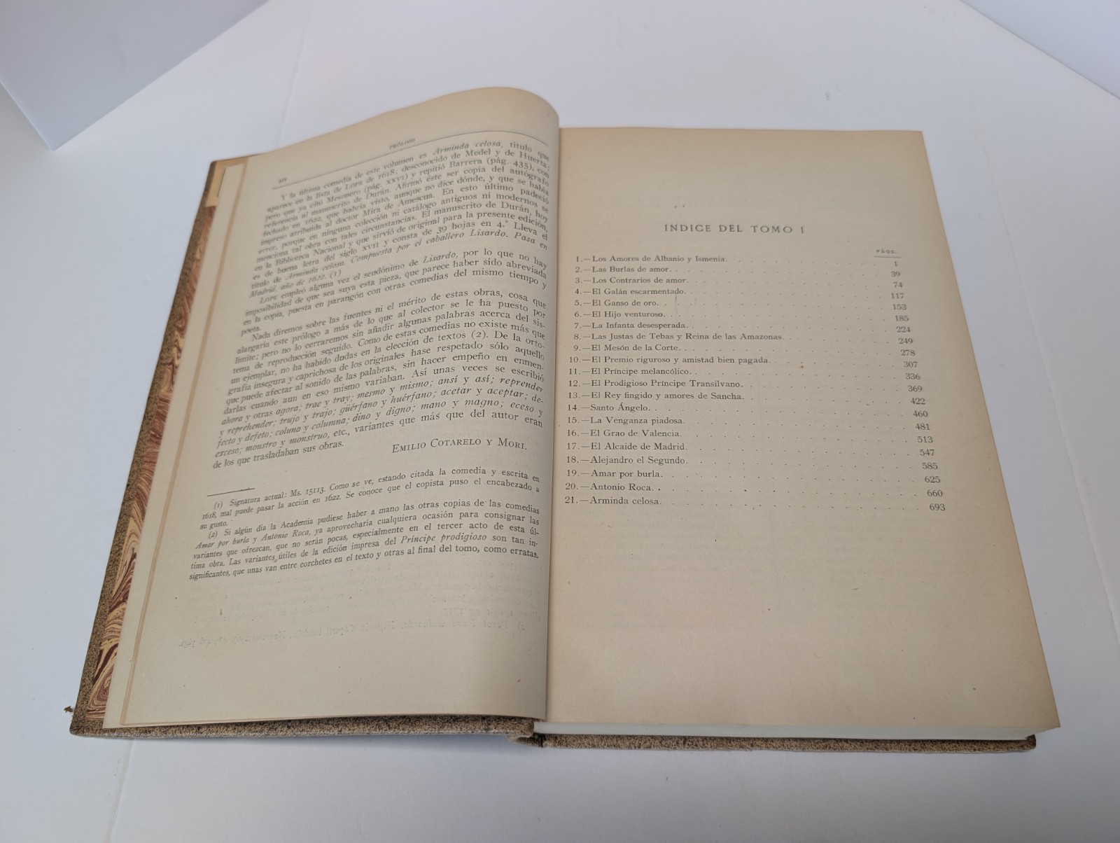 LOPE DE VEGA Obras Dramaticas 13 Leather Bound Volumes 1916-1920 GORGEOUS SET!