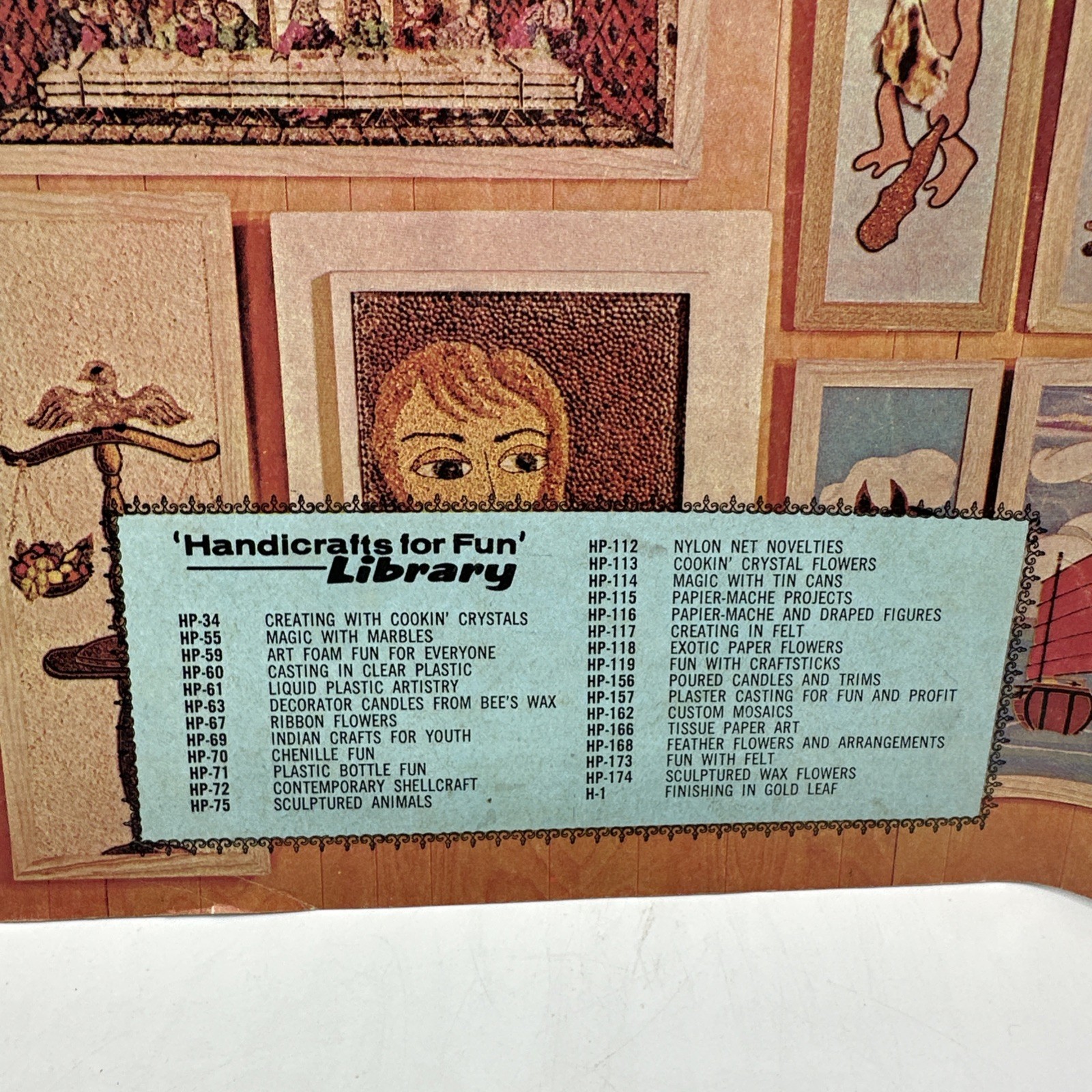 Custom Mosaics By Handicrafts For Fun Library HP-162 16 Pages